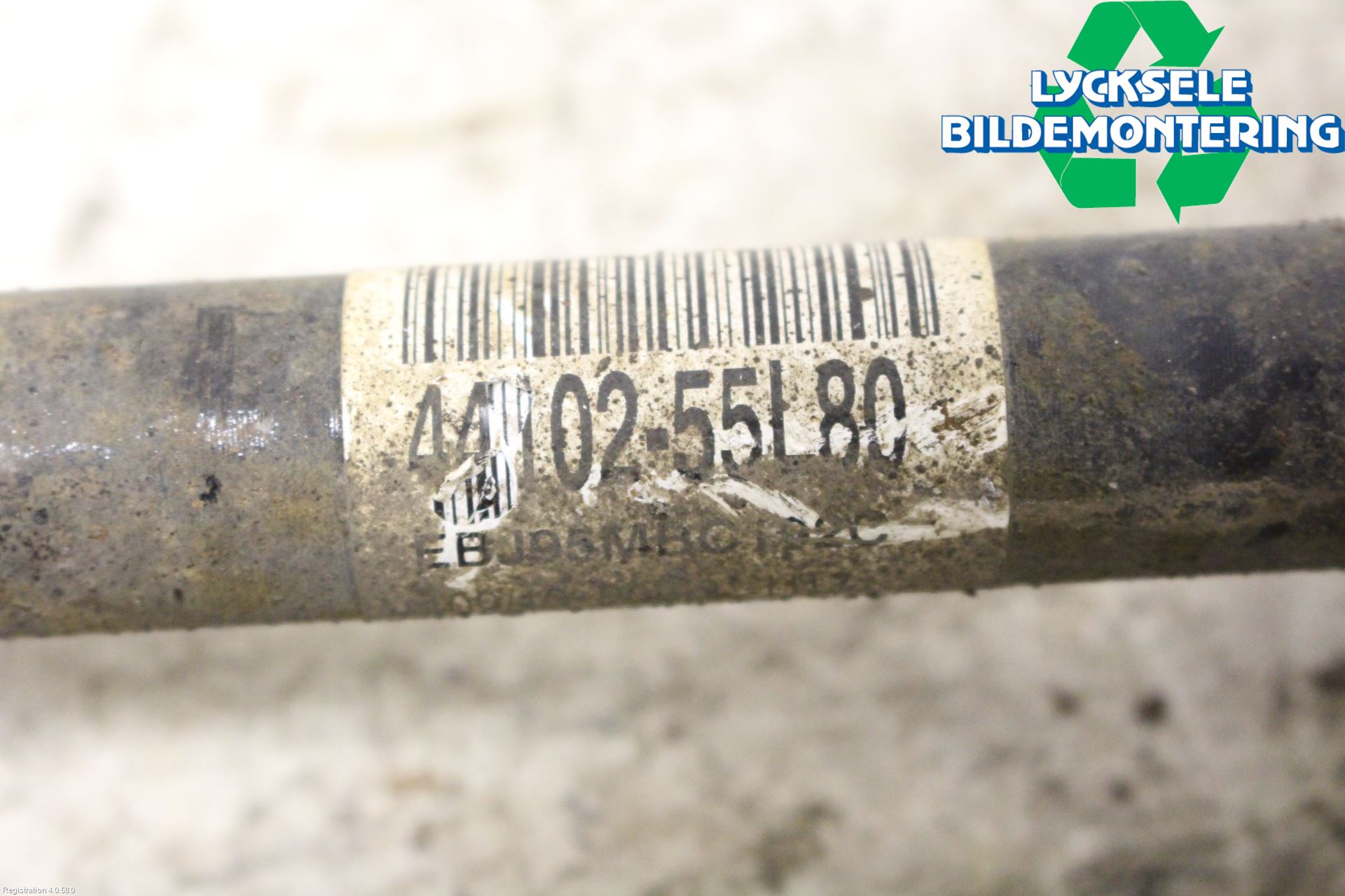 Suzuki SX4 10-13 Drivaxel Fram Vänster