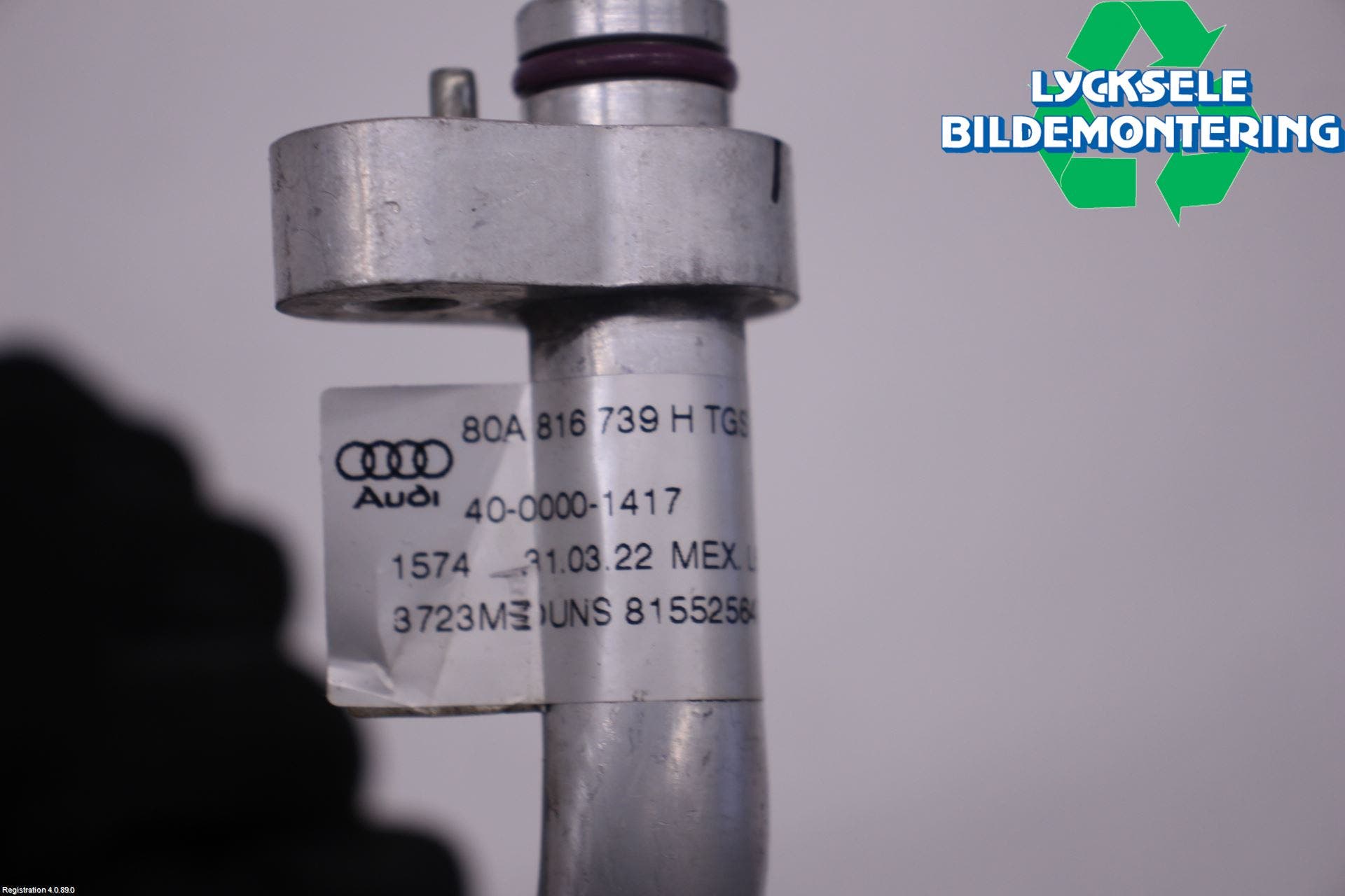 Audi Q5/SQ5 17- Ac Slang-Rör