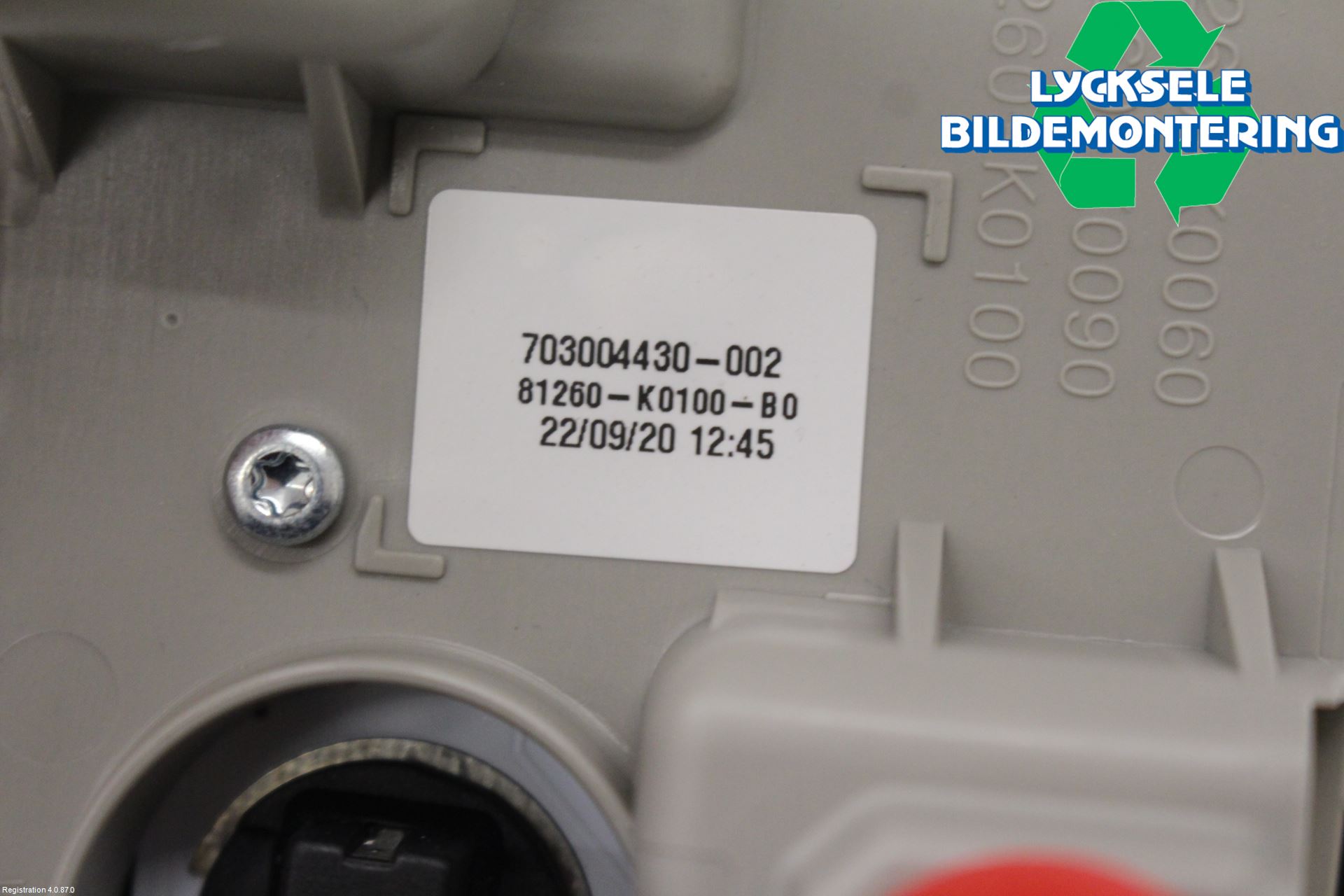 Toyota YARIS XP21 20- Innerbelysning