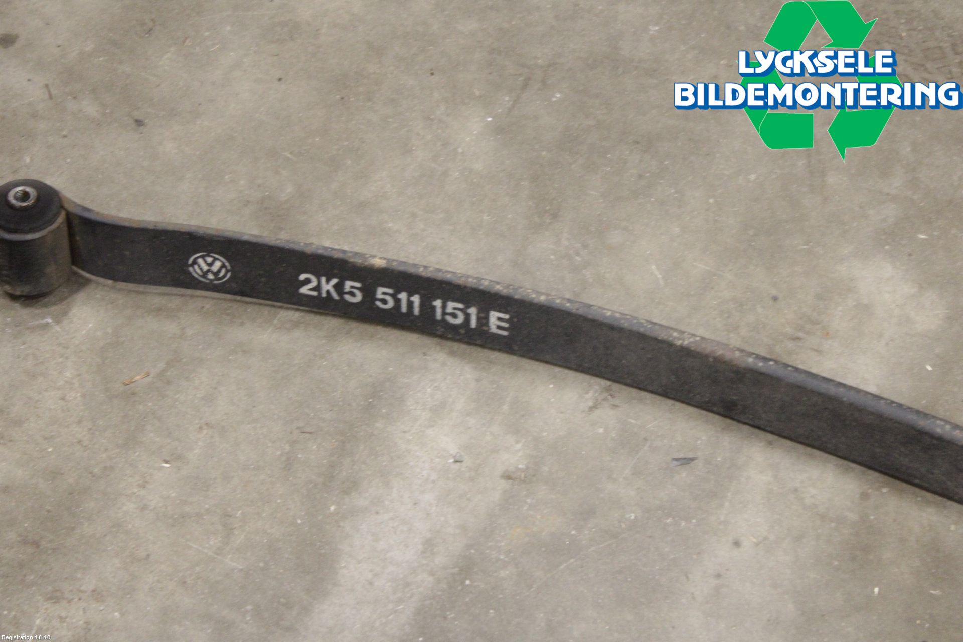 Volkswagen VW CADDY 11-15 Fjäder Bak Blad