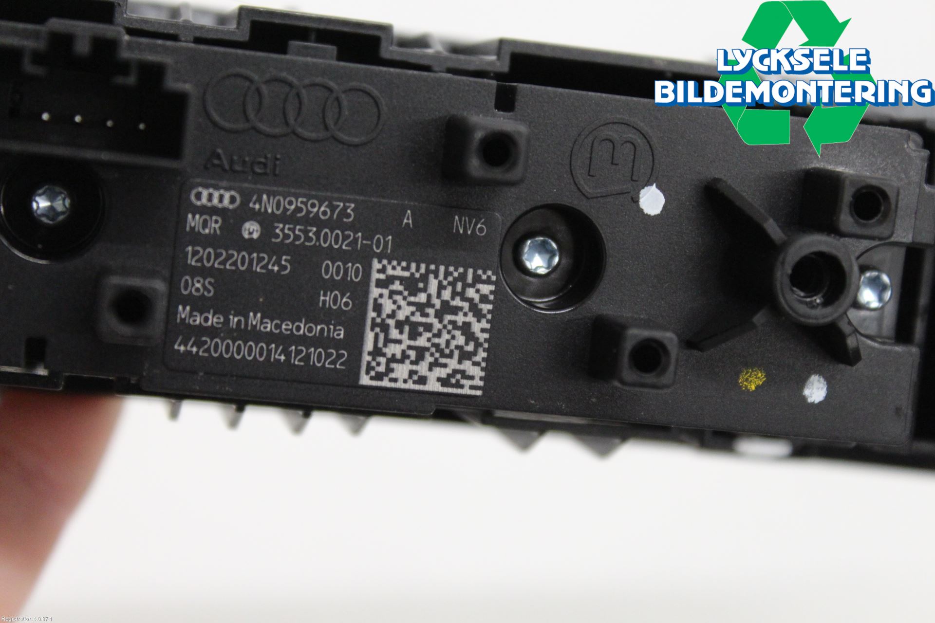 Audi A6 F2/C8 19- Strömställare Multifunktion