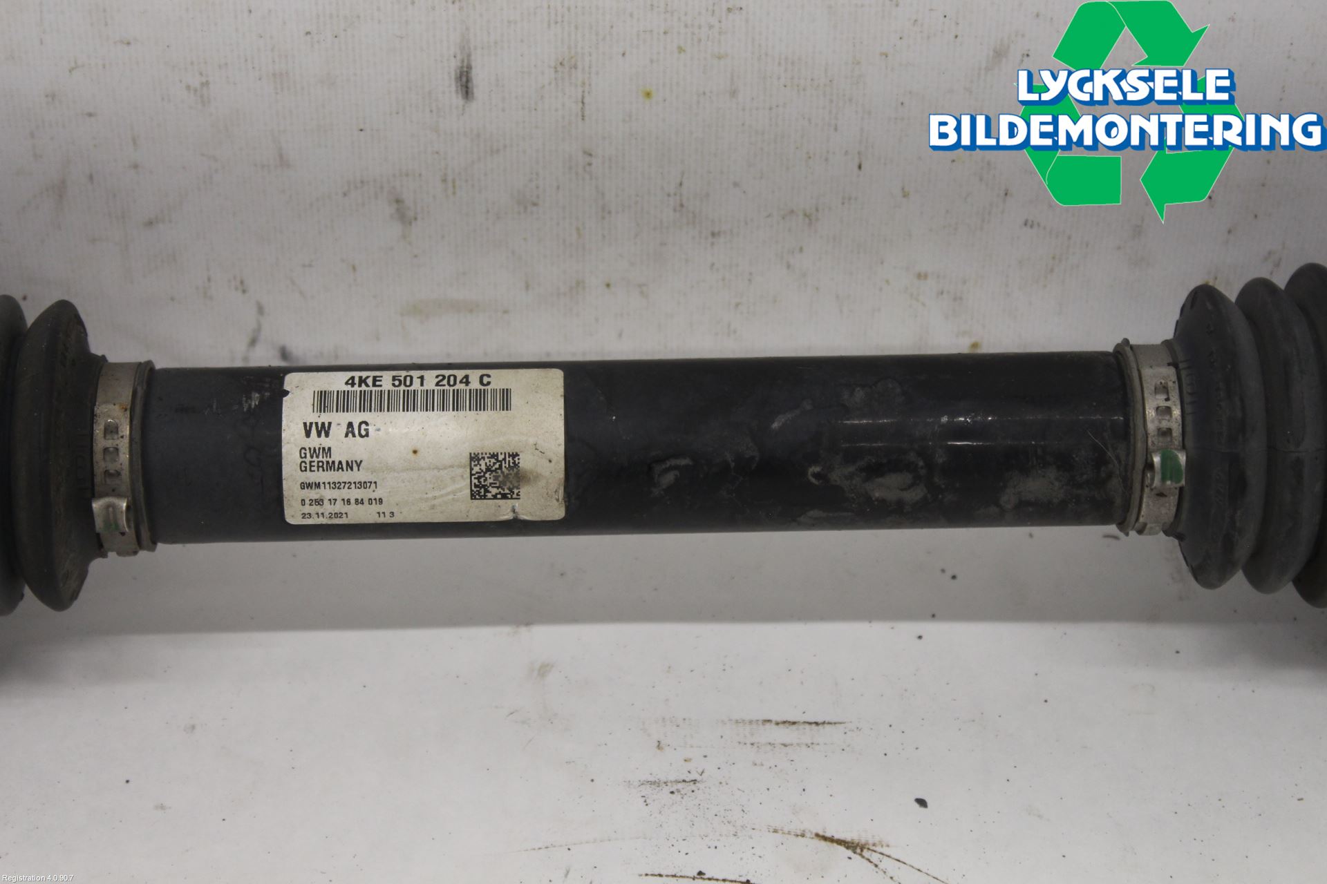 Audi E-TRON, S GE 19- Drivaxel Bak Höger