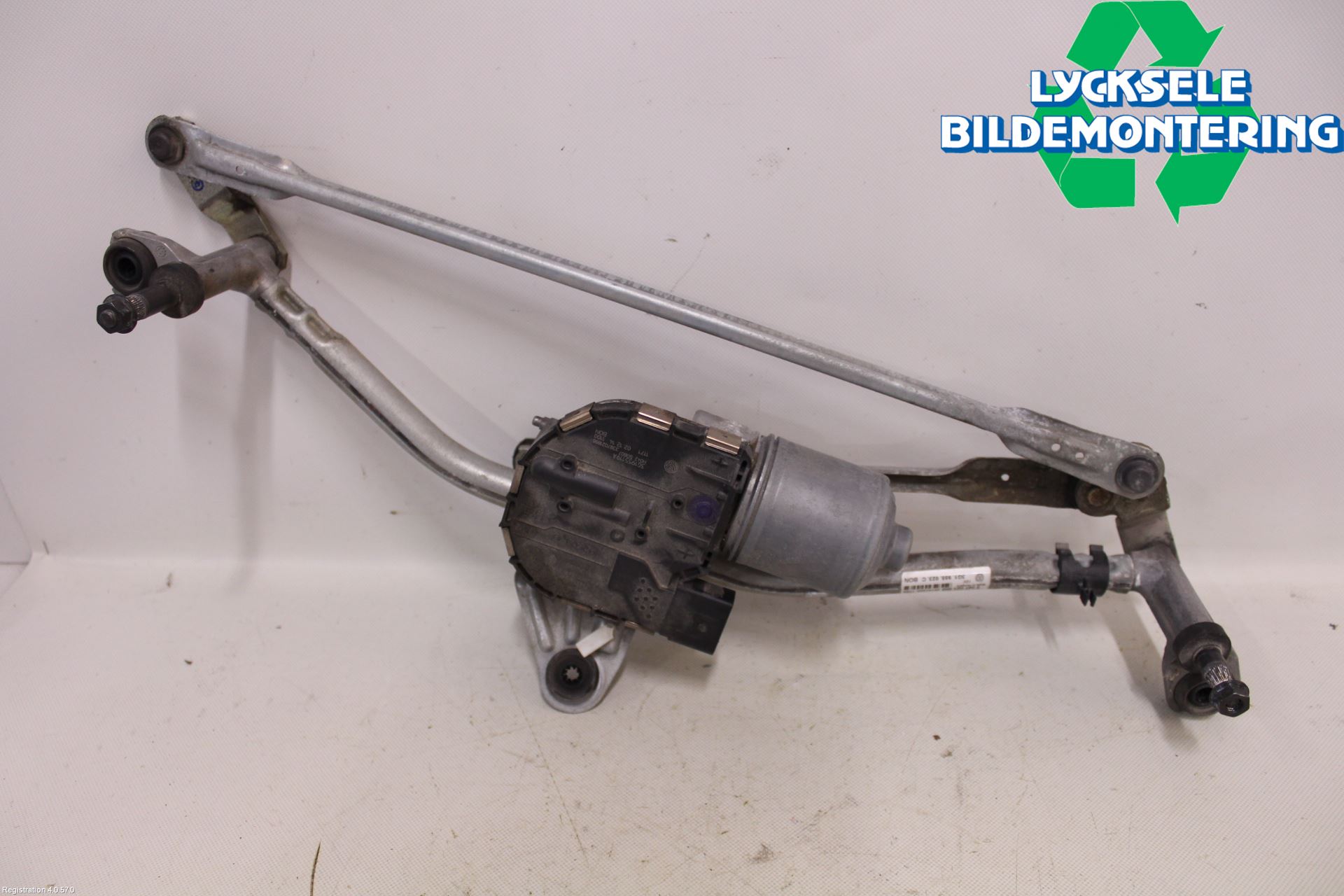 Volkswagen VW PASSAT 15-19 Torkarmotor Vindruta