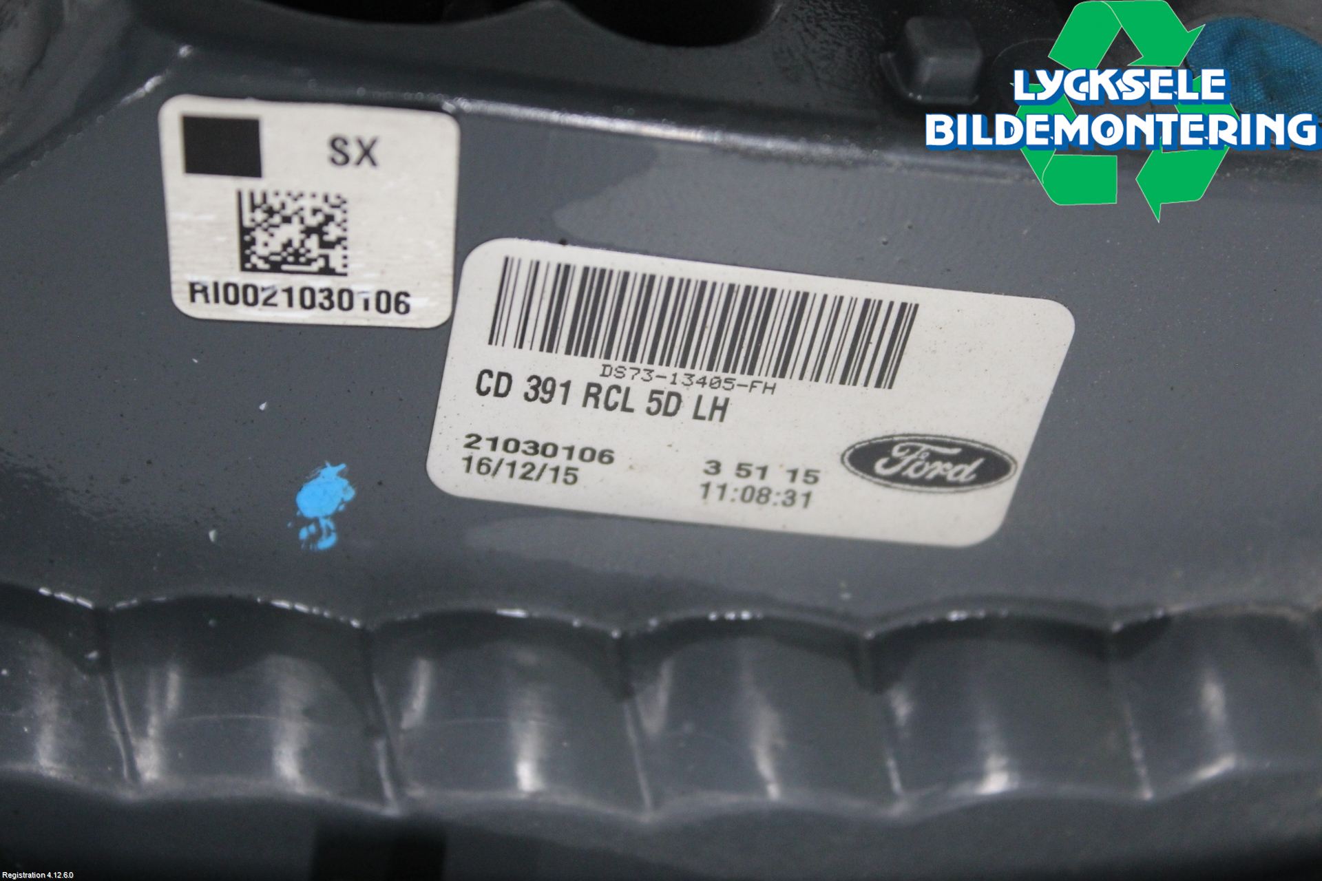 Ford FUSION Bakljus Vänster