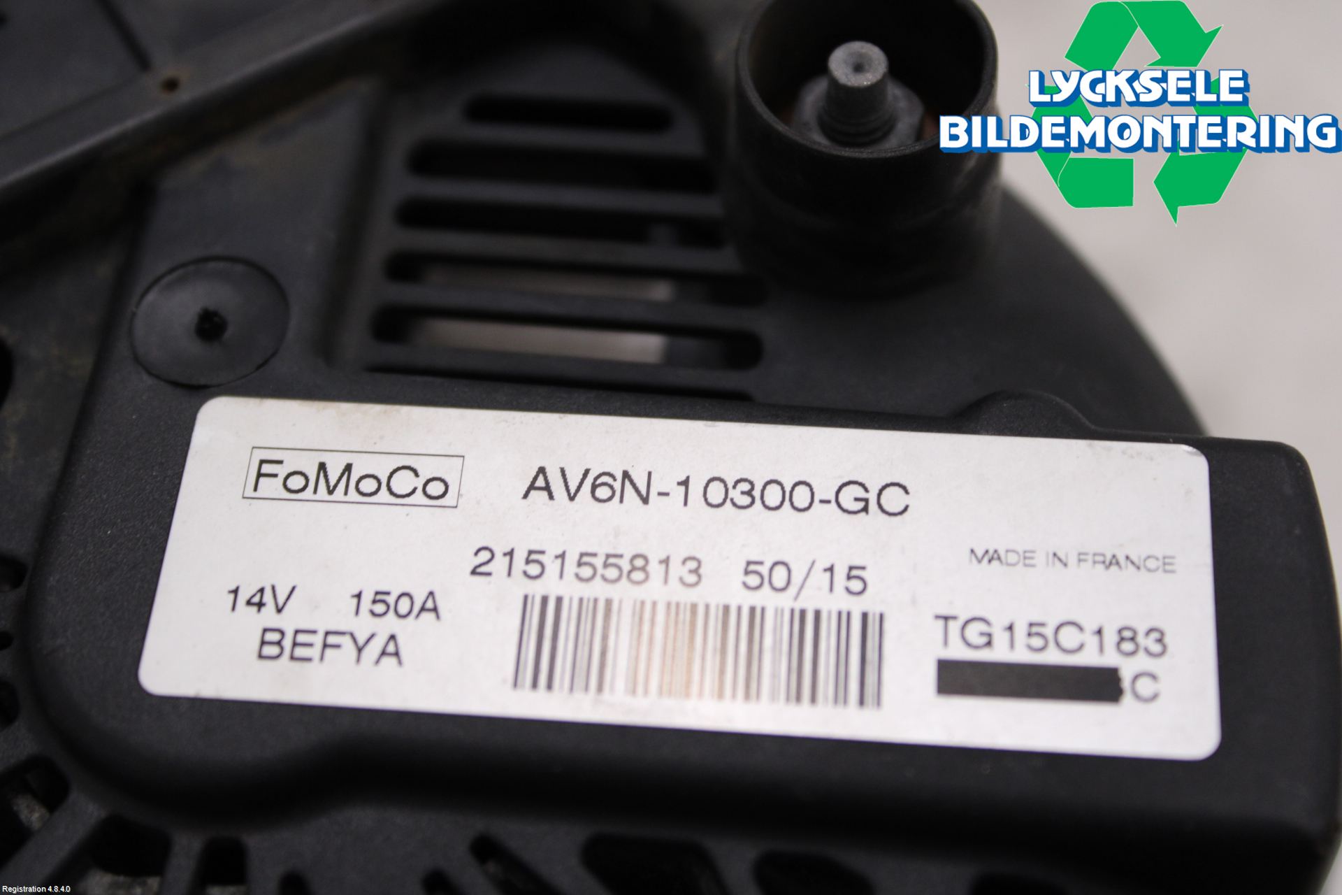 Ford TRANSIT/TOURNEO CONNECT 13-22 Generator