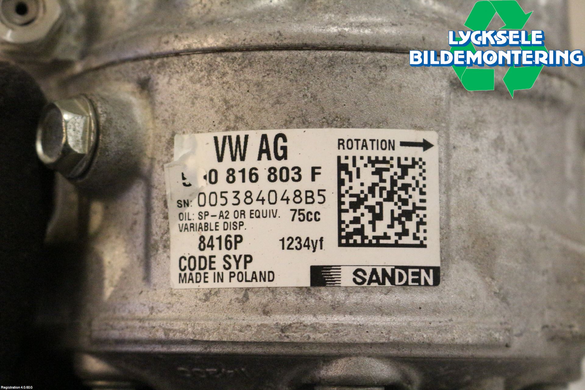 Skoda OCTAVIA (5E) 13-20 Ac Kompressor