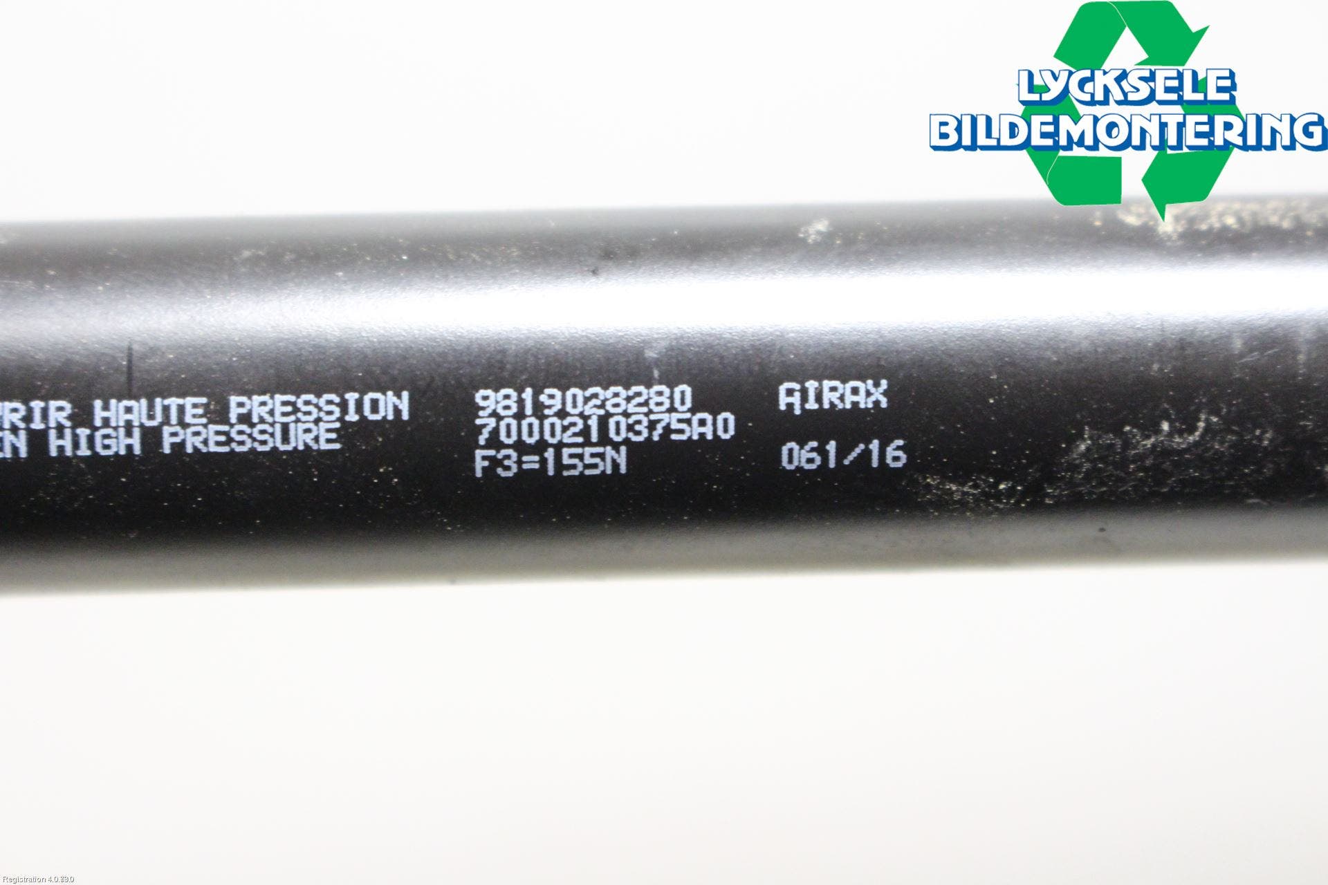 Citroen BERLINGO 08-18 Gasfjäder Baklucka