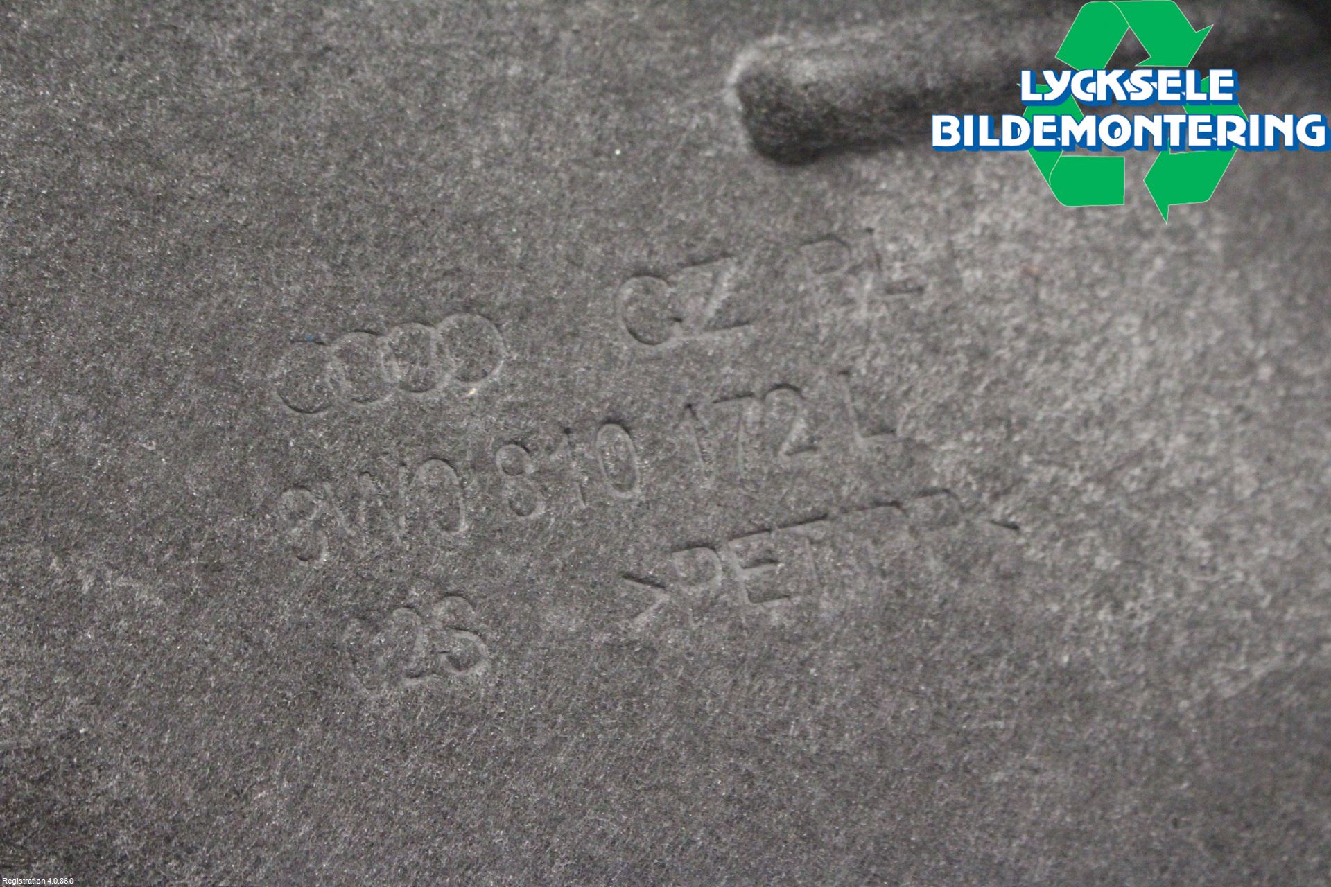 Audi A4/S4 B9 20- Skärm Inner