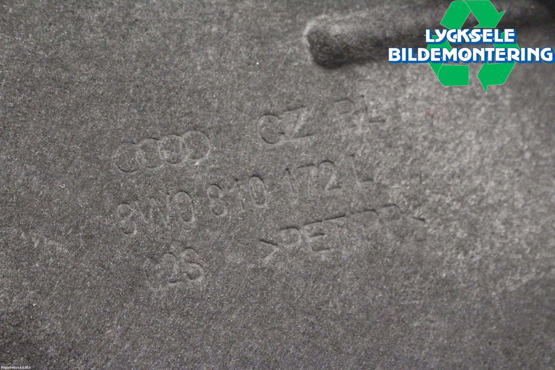 Audi A4/S4 B9 20- Skärm Inner