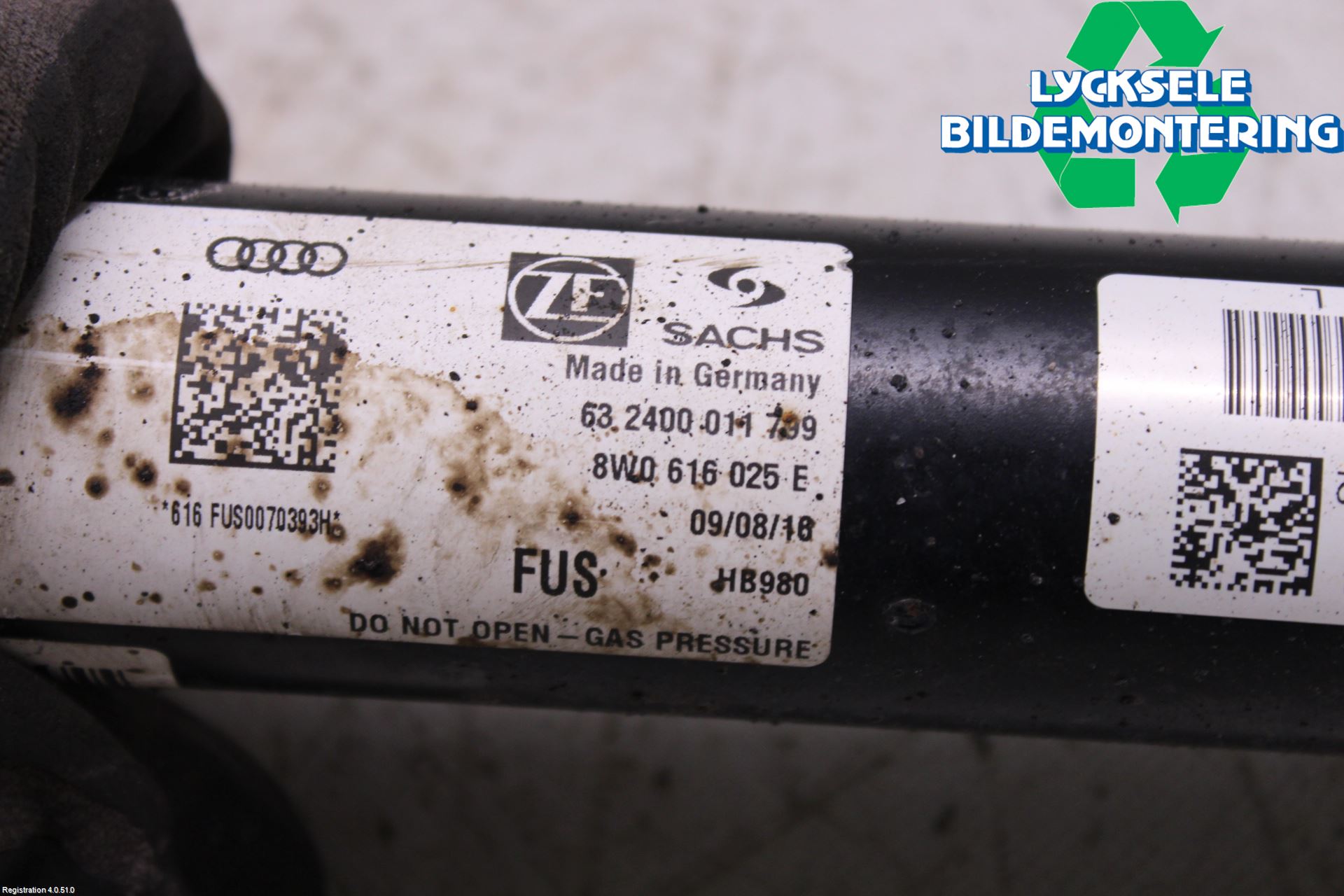 Audi A5 17- Stötdämpare Bak