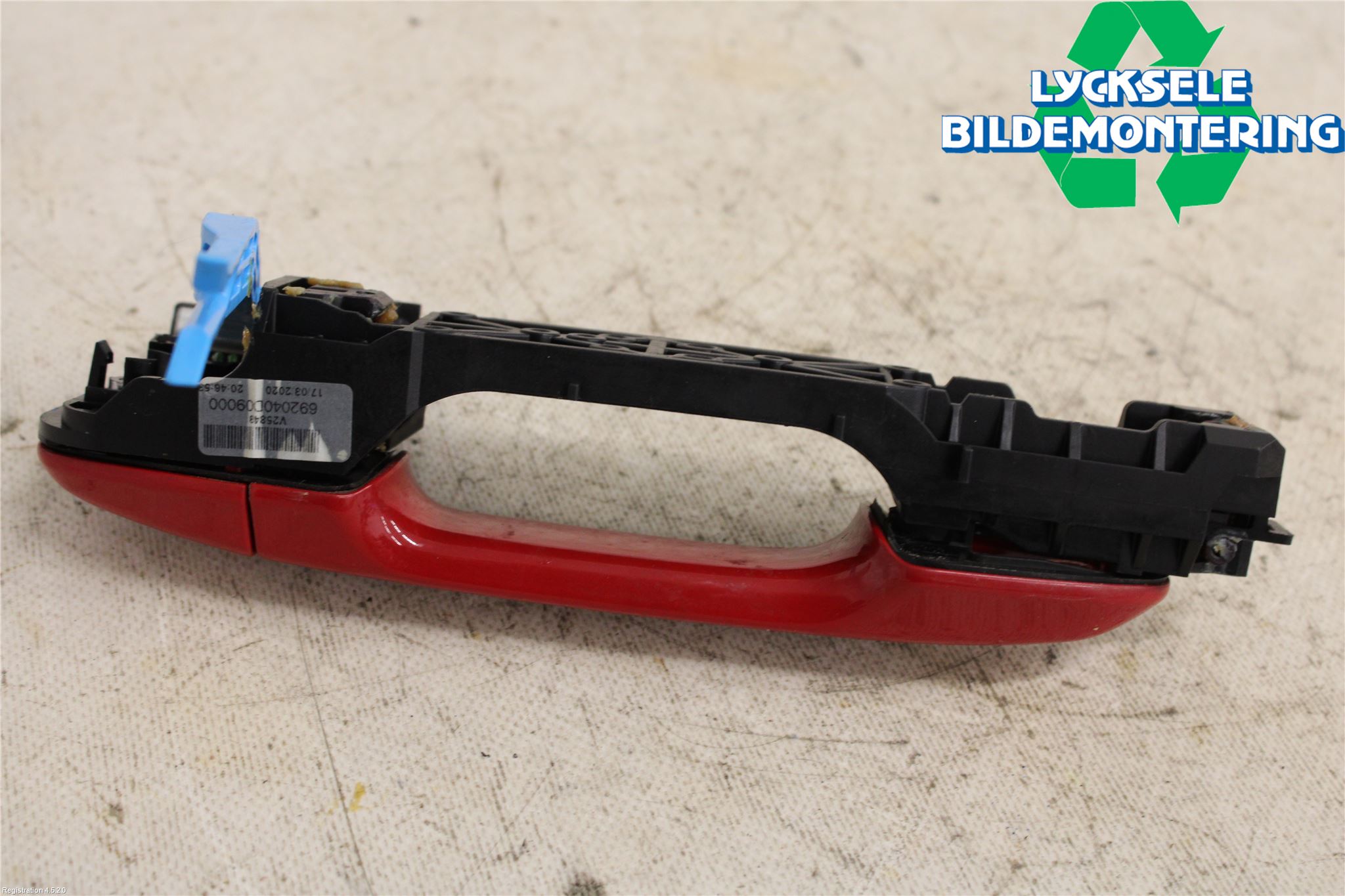 Toyota YARIS XP130 15-20 Dörrhandtag Yttre Vä