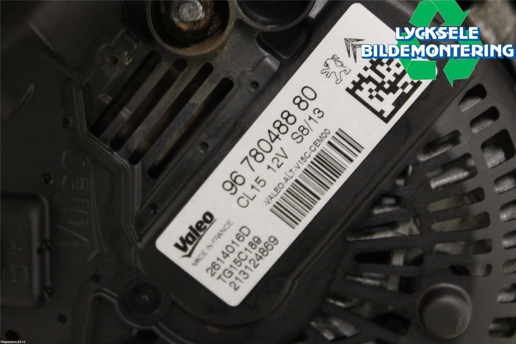 Citroen BERLINGO 08-18 Generator