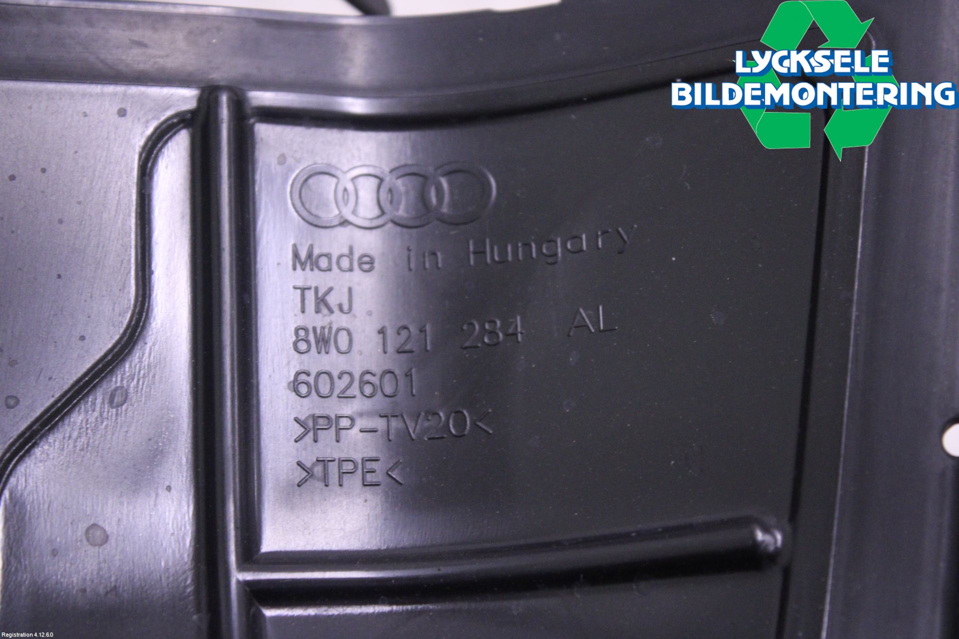 Audi A4 ALLROAD 17- Deflektor Plåt-Plast Kylning