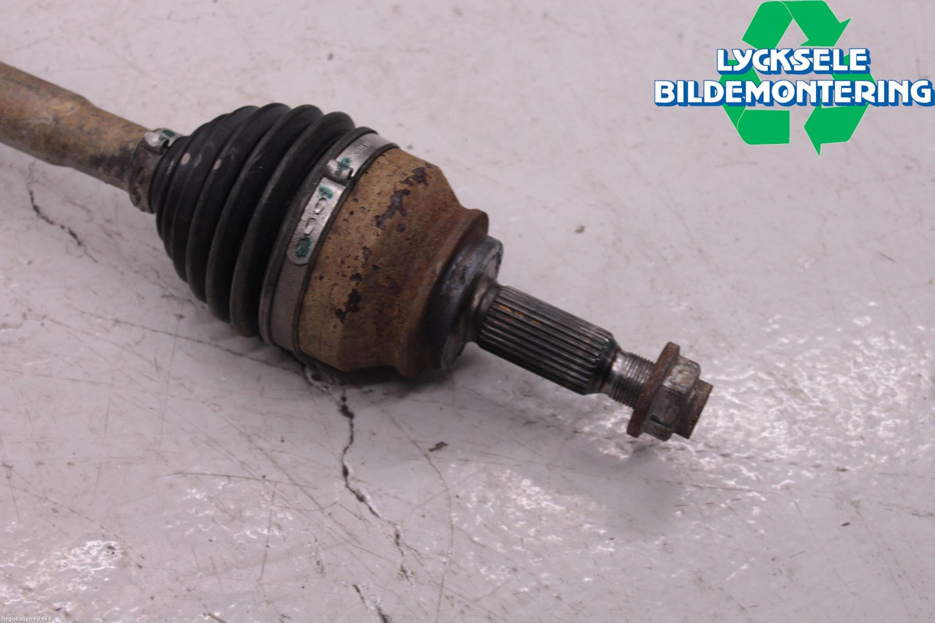 Mitsubishi ASX 10-22 Drivaxel Fram Höger