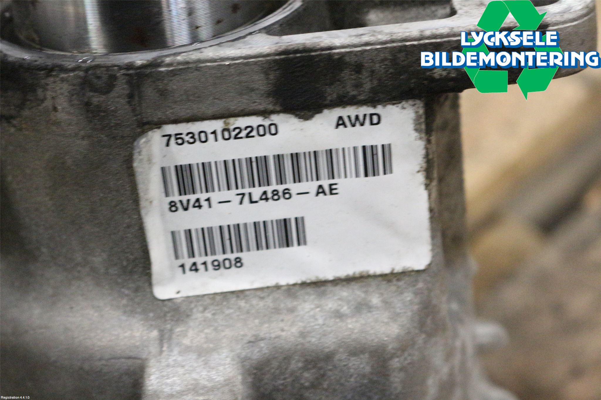 Ford KUGA 08-12 Växel Fördelningslåda