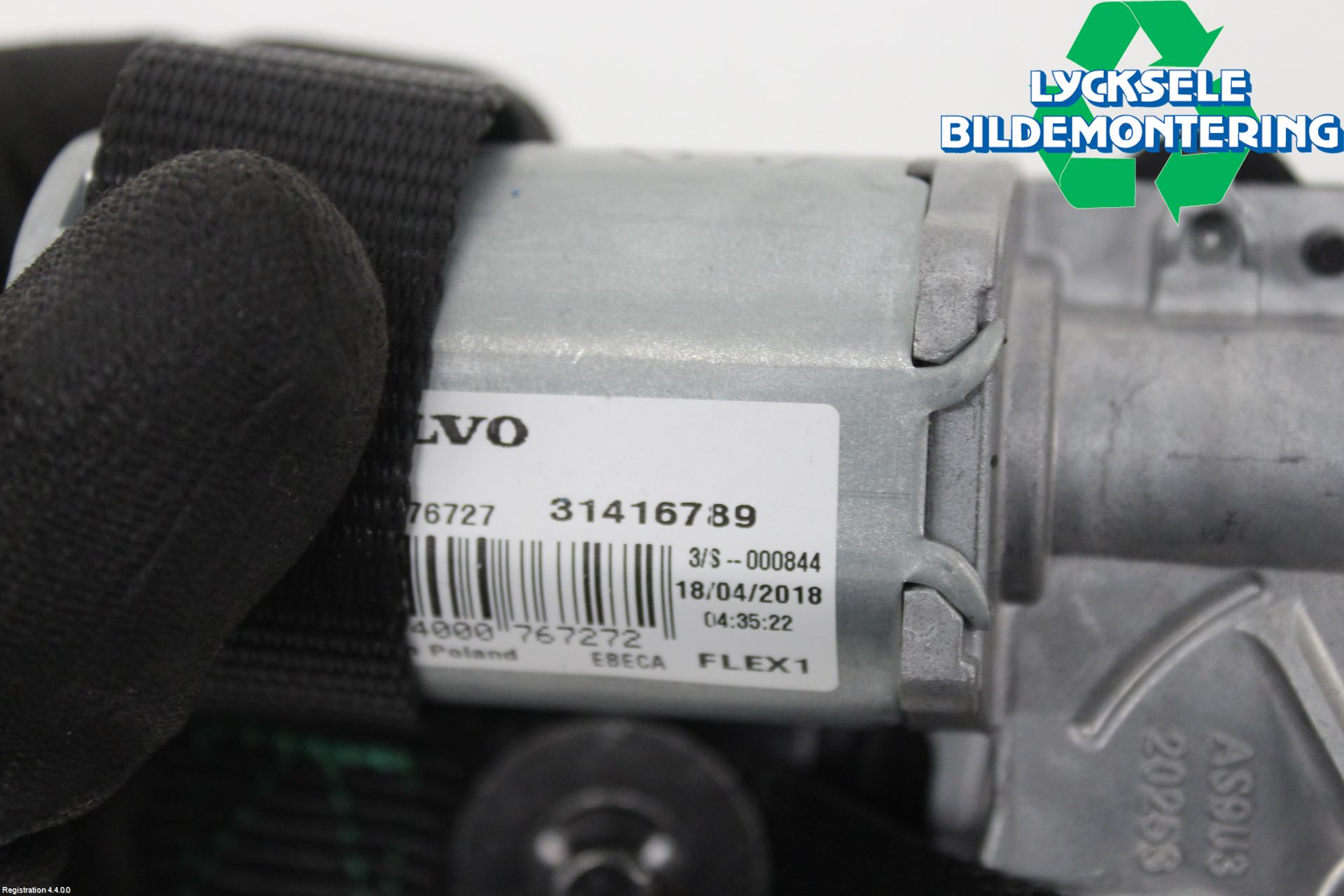 Volvo XC60 18- Torkarmotor Baklucka