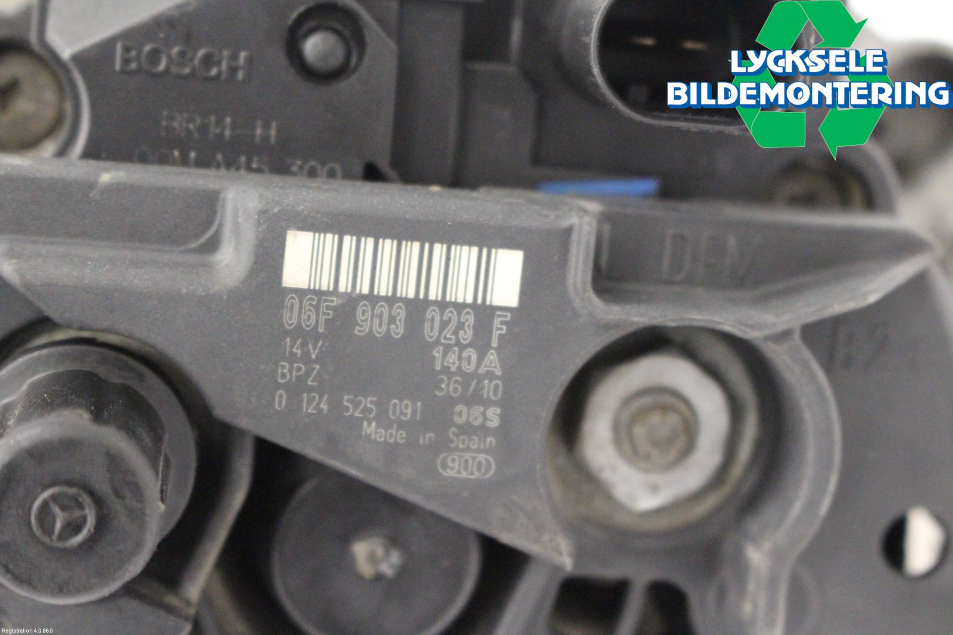 Volkswagen VW CRAFTER 06-16 Generator