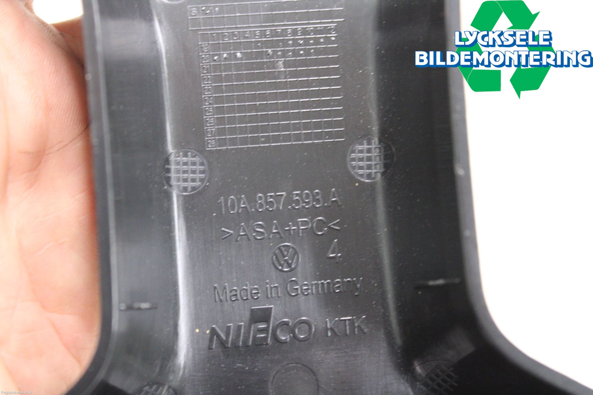 Volkswagen VW ID.3 21- Inredning Takkonsol