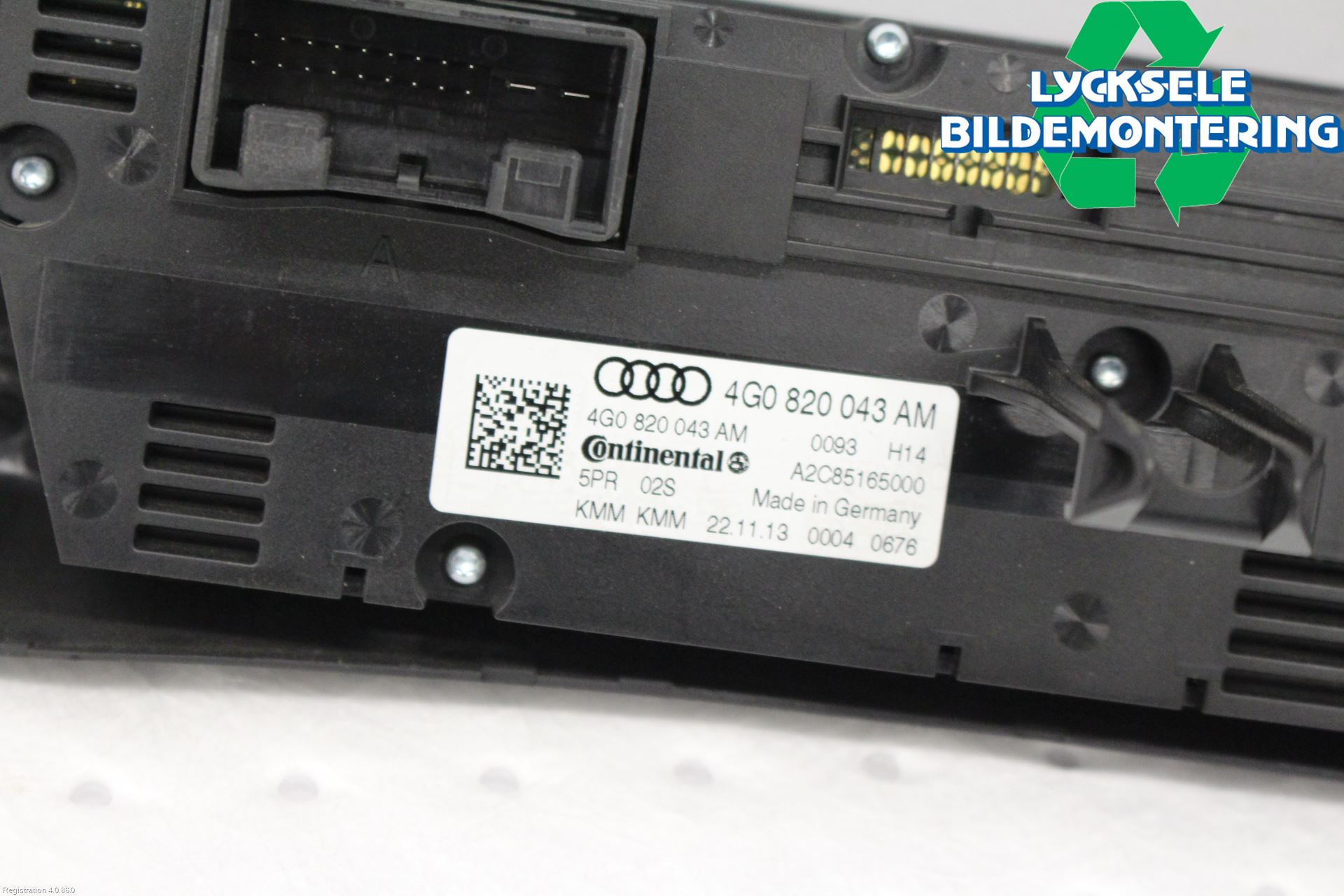 Audi A6/S6 4G 11-18 Ac Styrenhet Ac Manöveren