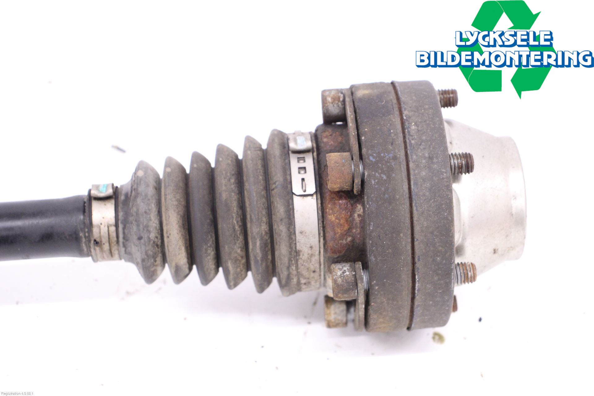 Volkswagen VW TOUAREG 7P 11-18 Drivaxel Fram Vänster