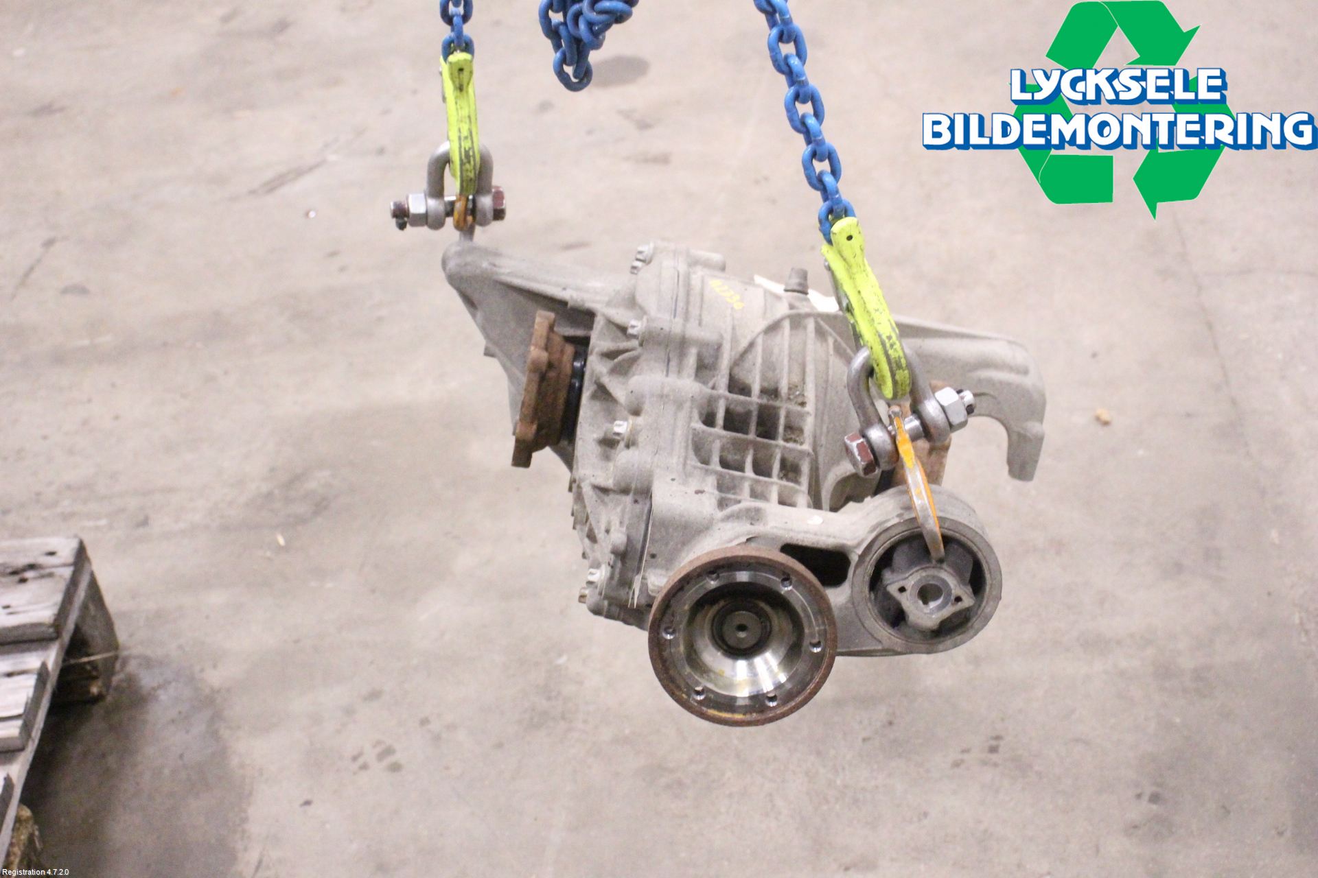 Audi Q7/SQ7 Bakväxel-Diff