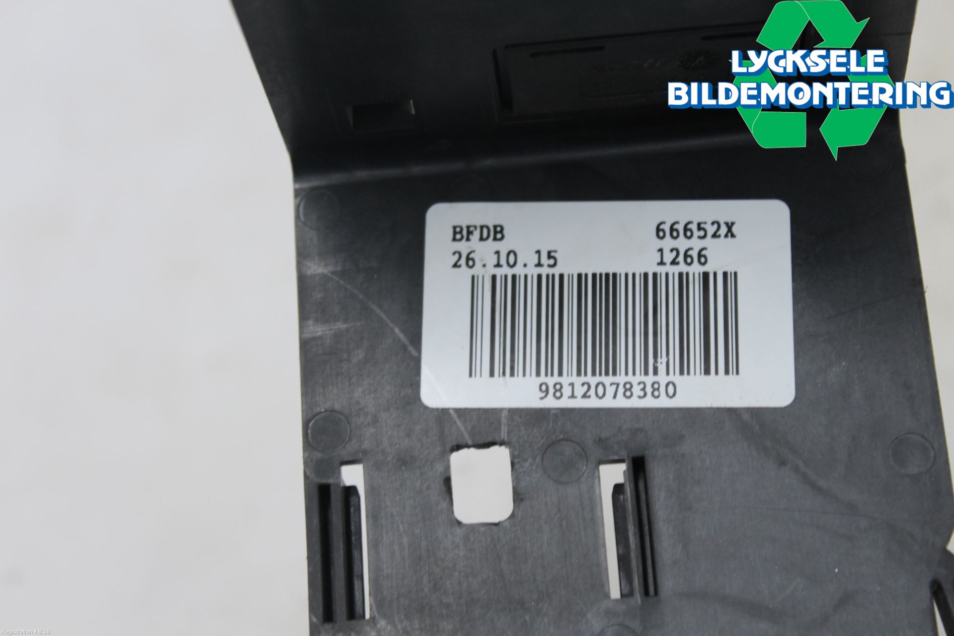 Citroen BERLINGO 08-18 Säkringsdosa-Elcentral