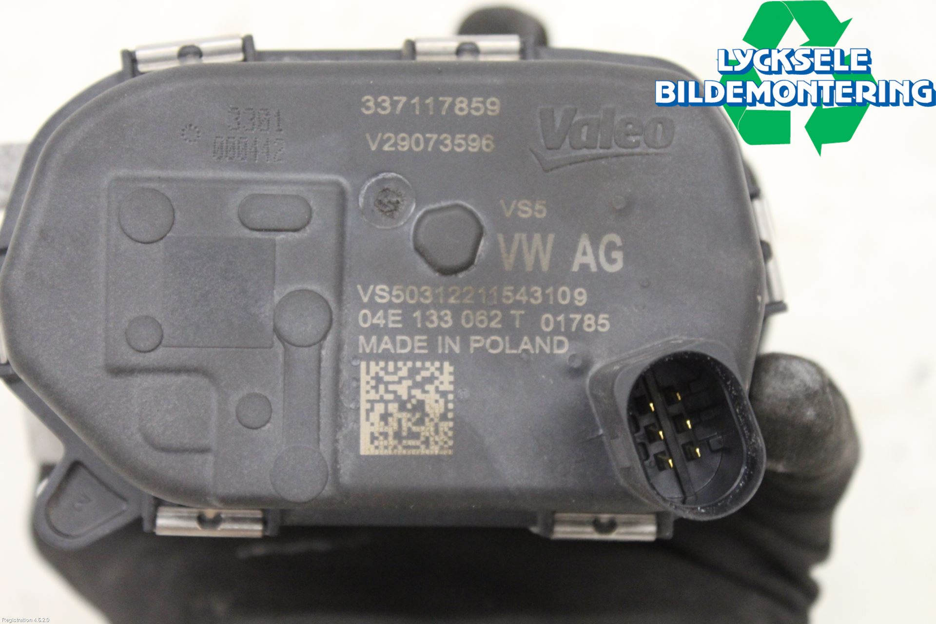 Volkswagen VW GOLF / E-GOLF VIII 20- Injspjällhus