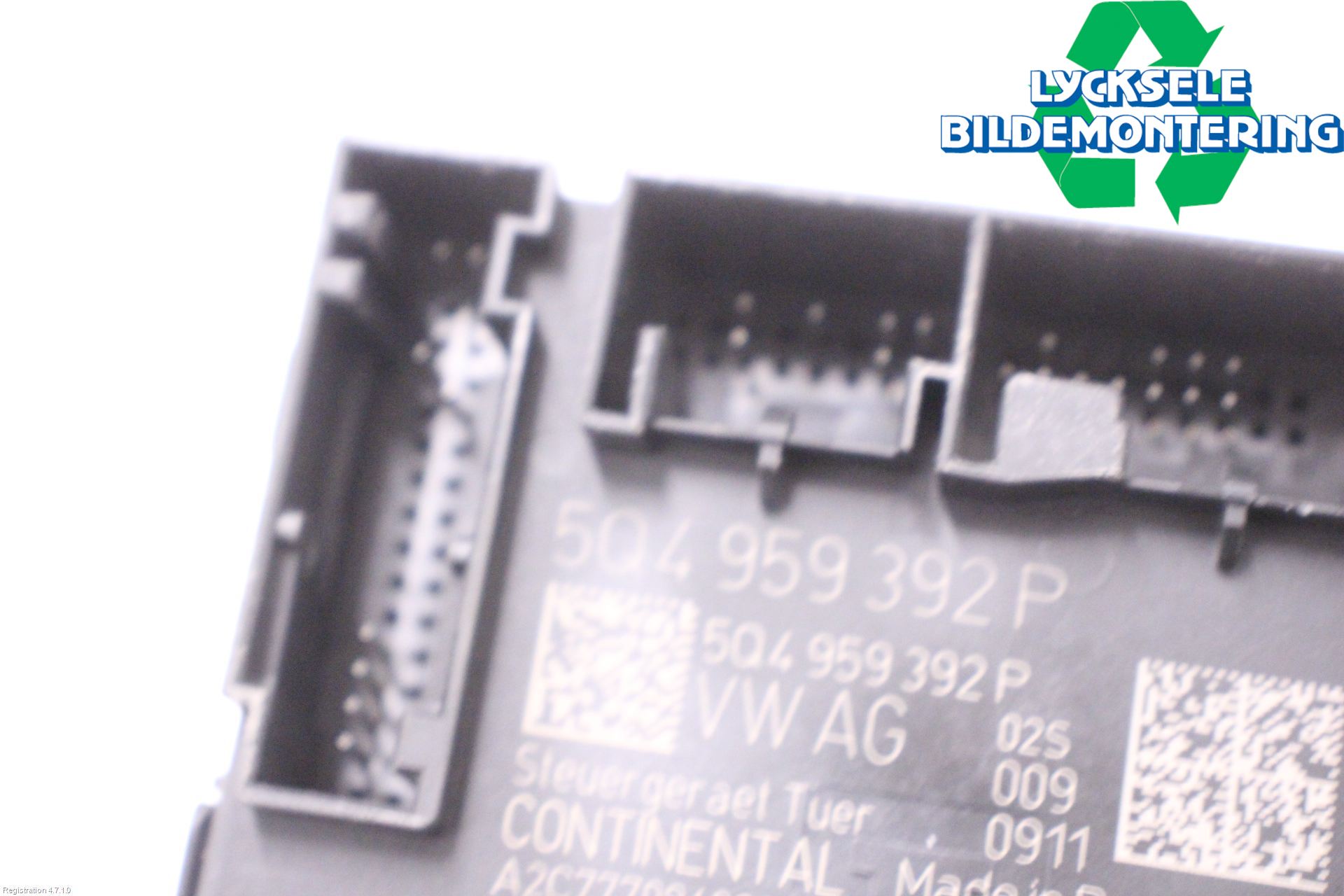 Volkswagen VW CADDY 21- Styrenhet Dörr