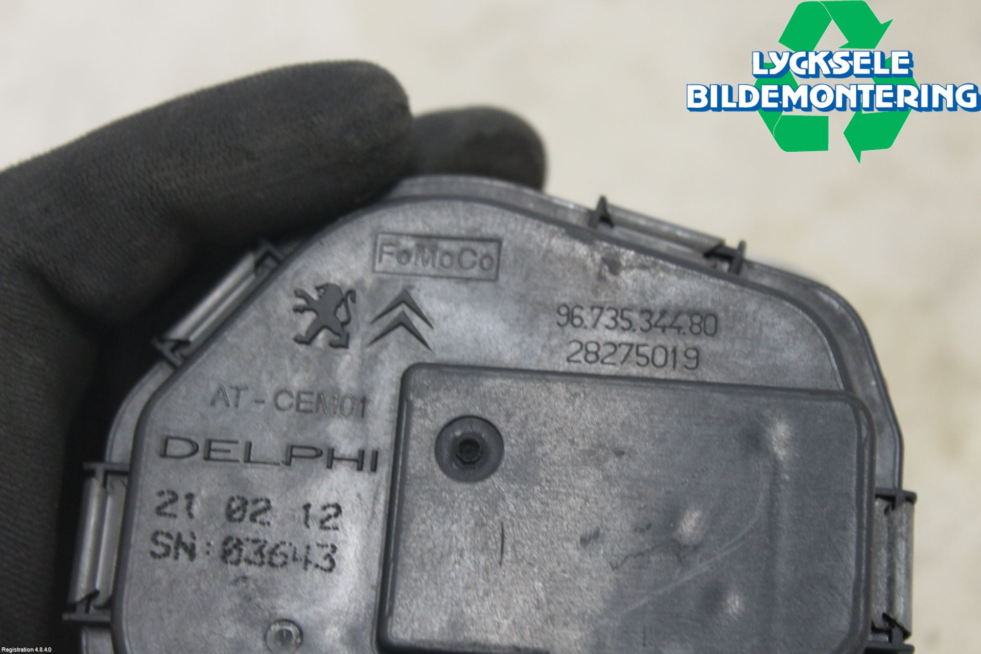 Ford C-MAX II  11-14 Injspjällhus