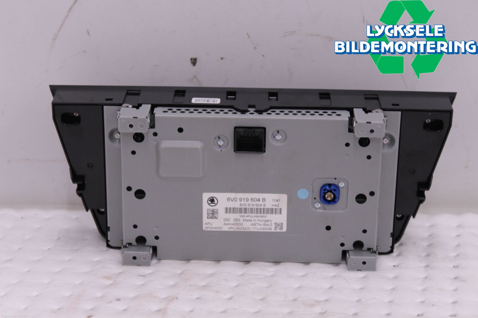 Skoda FABIA 15-21 Cd Radio - Multimediapanel