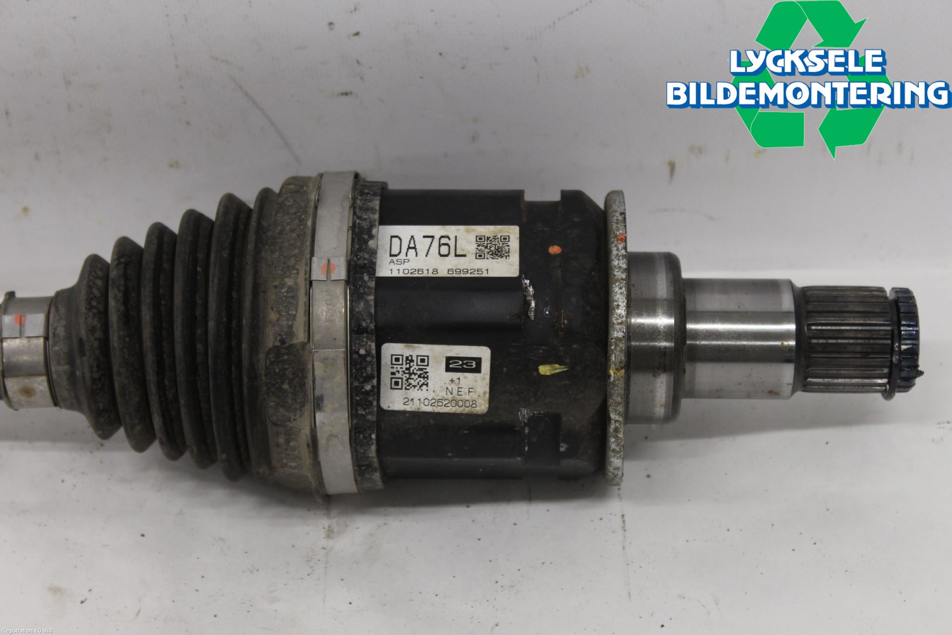 Toyota RAV4 19- Drivaxel Fram Vänster