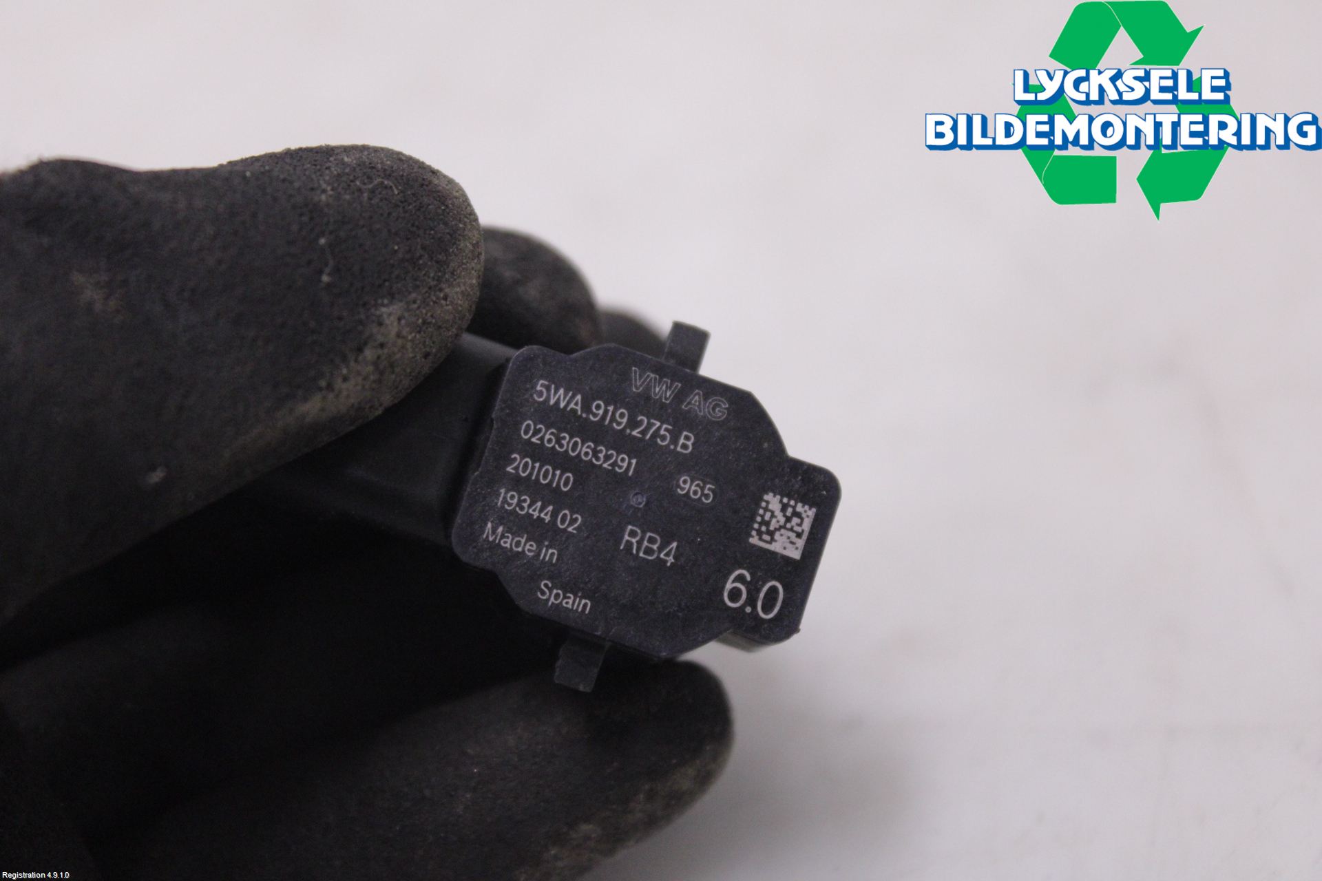 Volkswagen VW ID.3 21- Parkeringshjälp Backsensor