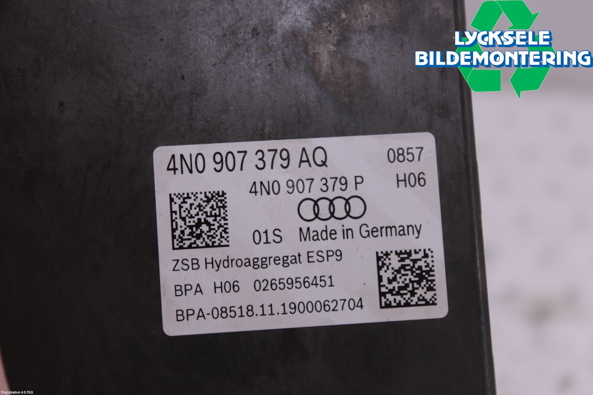 Audi A6 F2/C8 19- Abs Hydraulaggregat