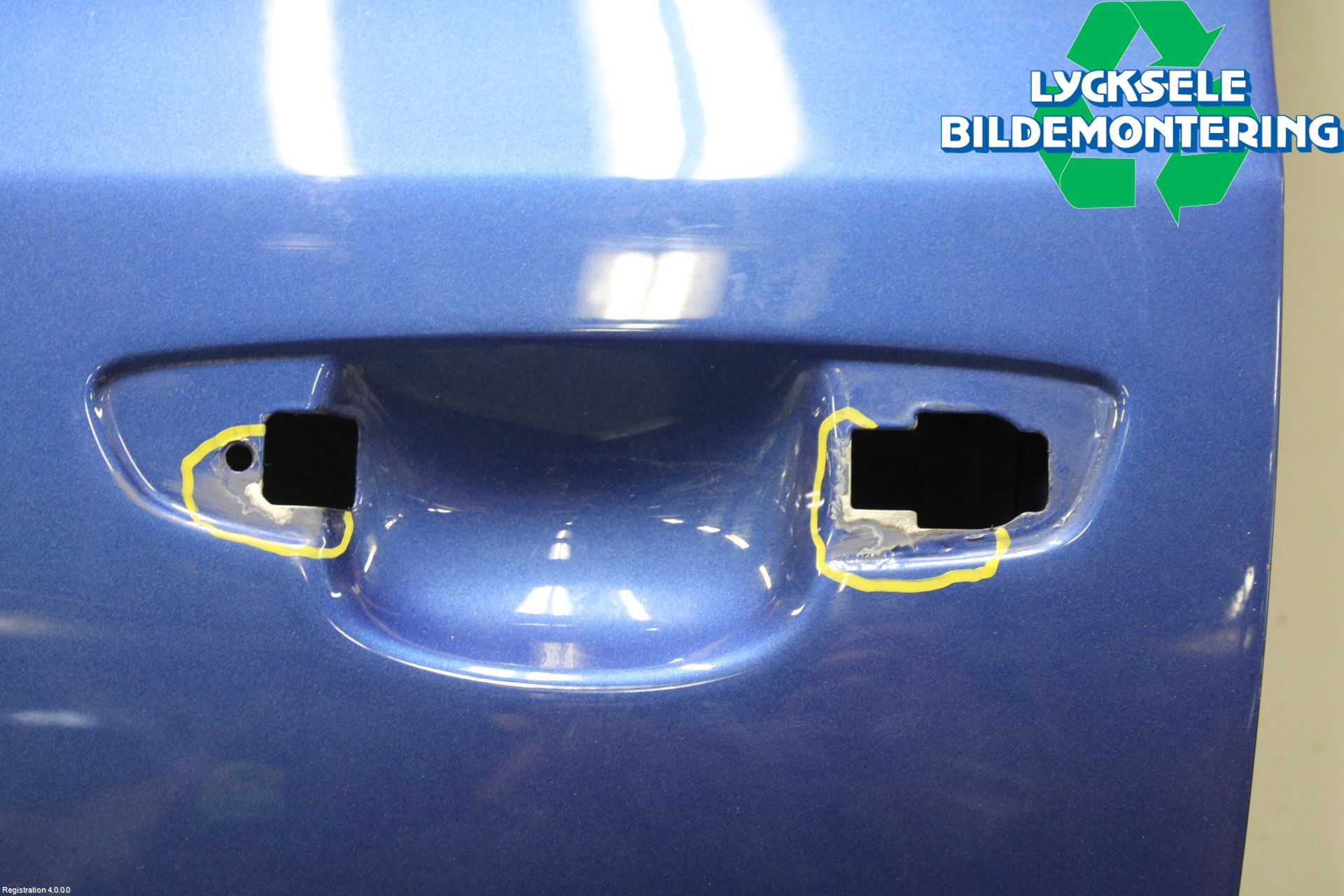 Volkswagen VW GOLF VI 09-13 Dörr 2D Vänster