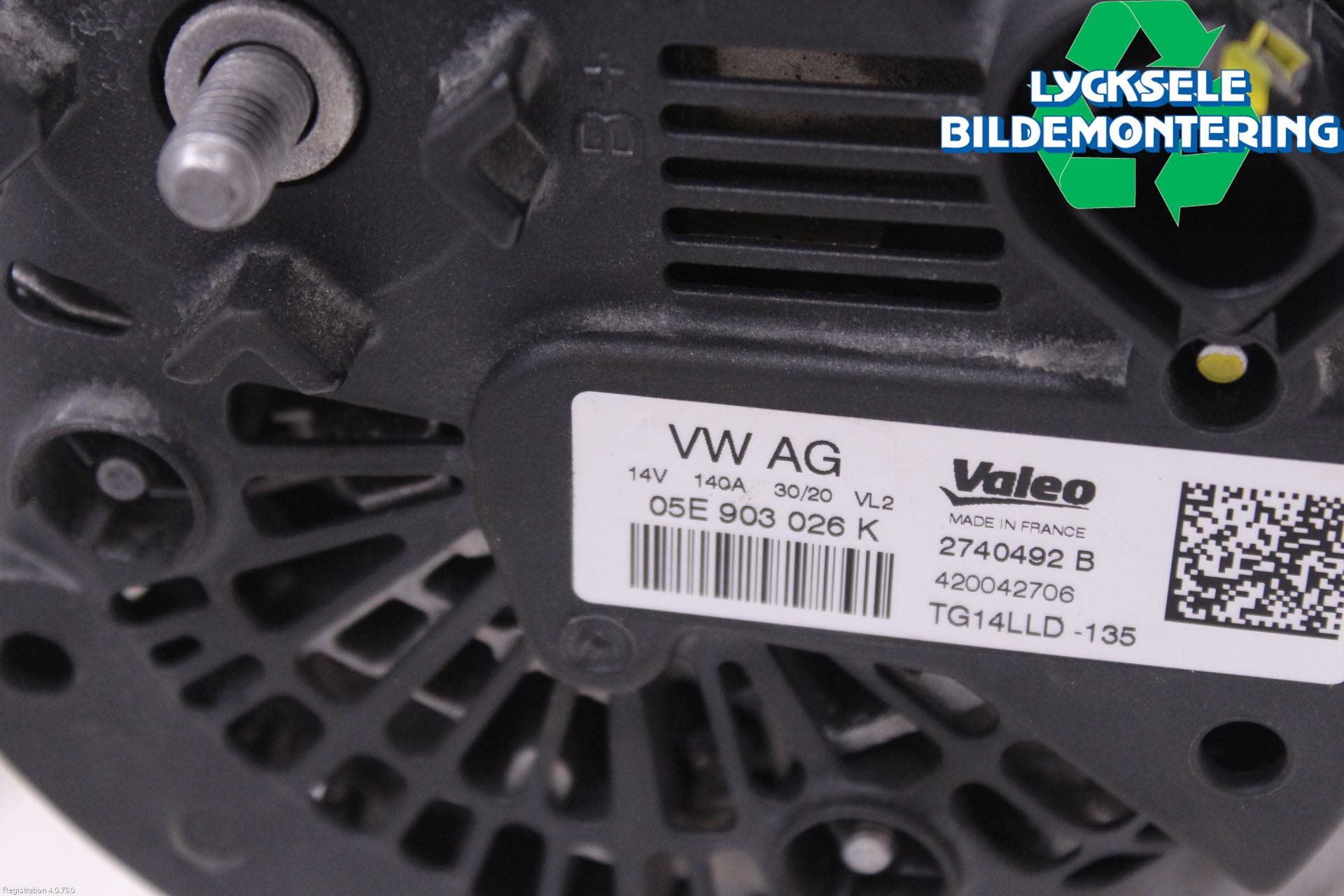 Skoda SCALA 19- Generator