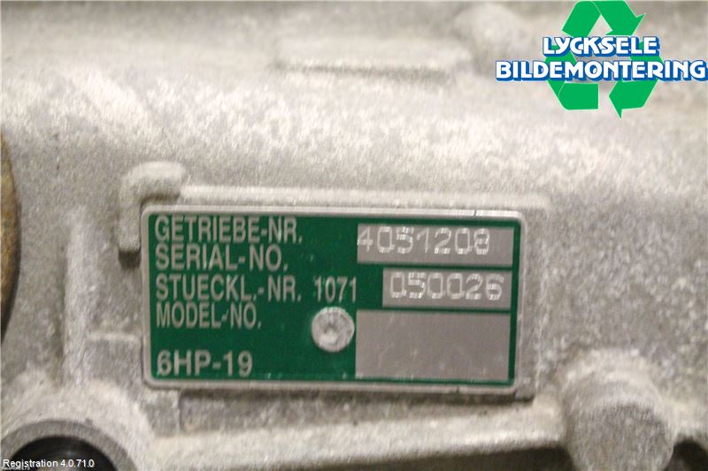 BMW 3 E90/91 SED/TOU 05-12 Växellåda Automat