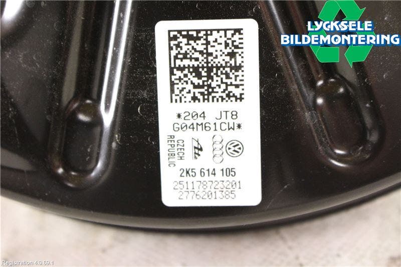 Volkswagen VW CADDY 16-20 Bromsservo