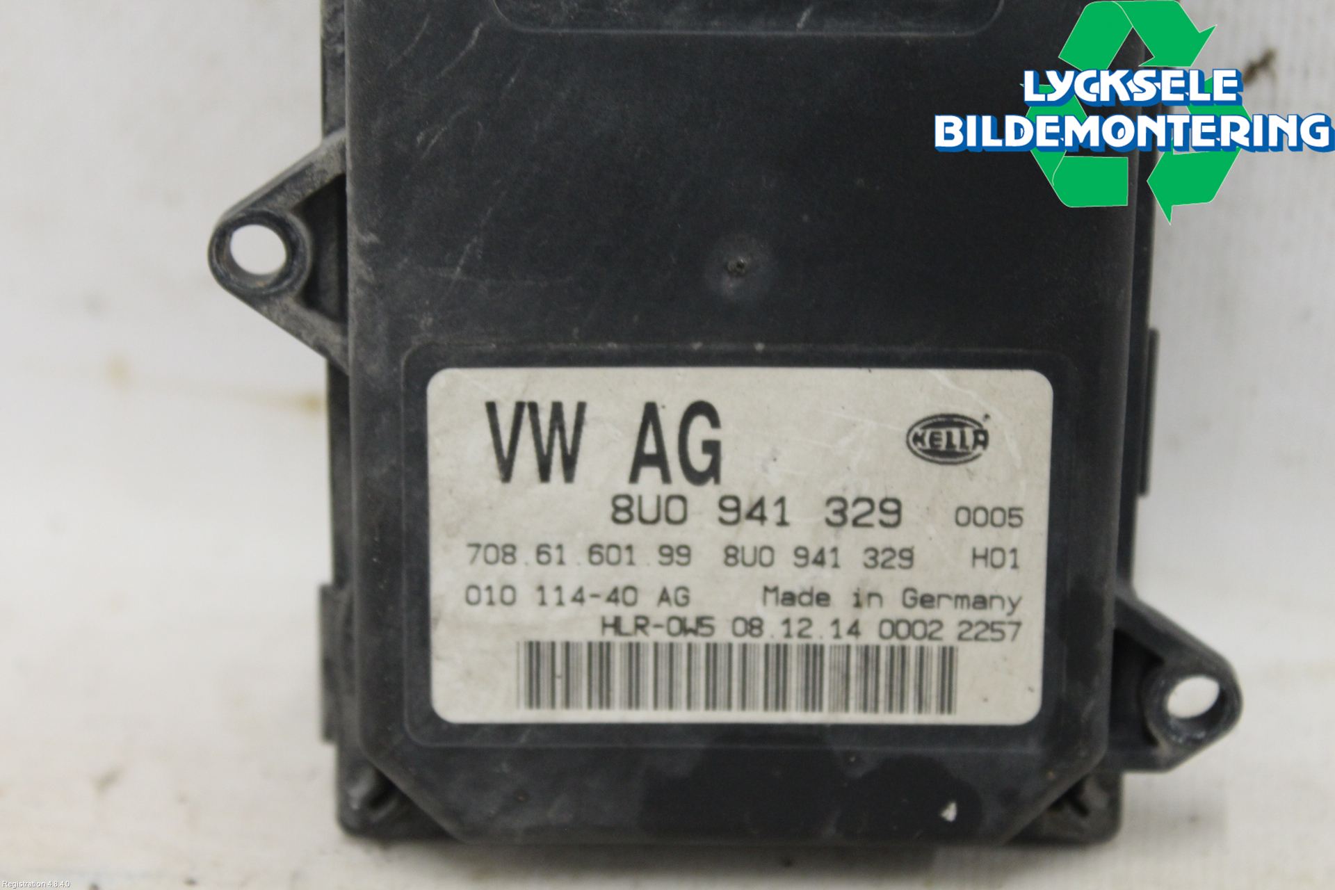 Skoda SUPERB 09-15 Styrenhet Strålkastare