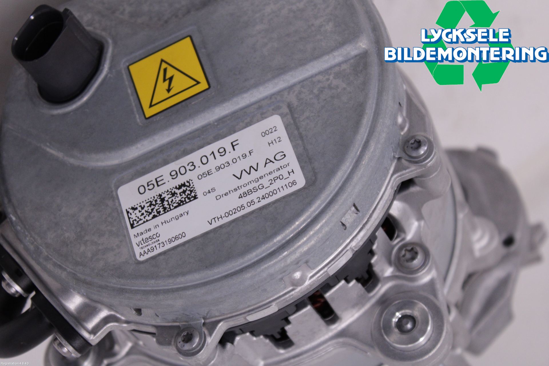 Volkswagen VW TIGUAN 24- Generator