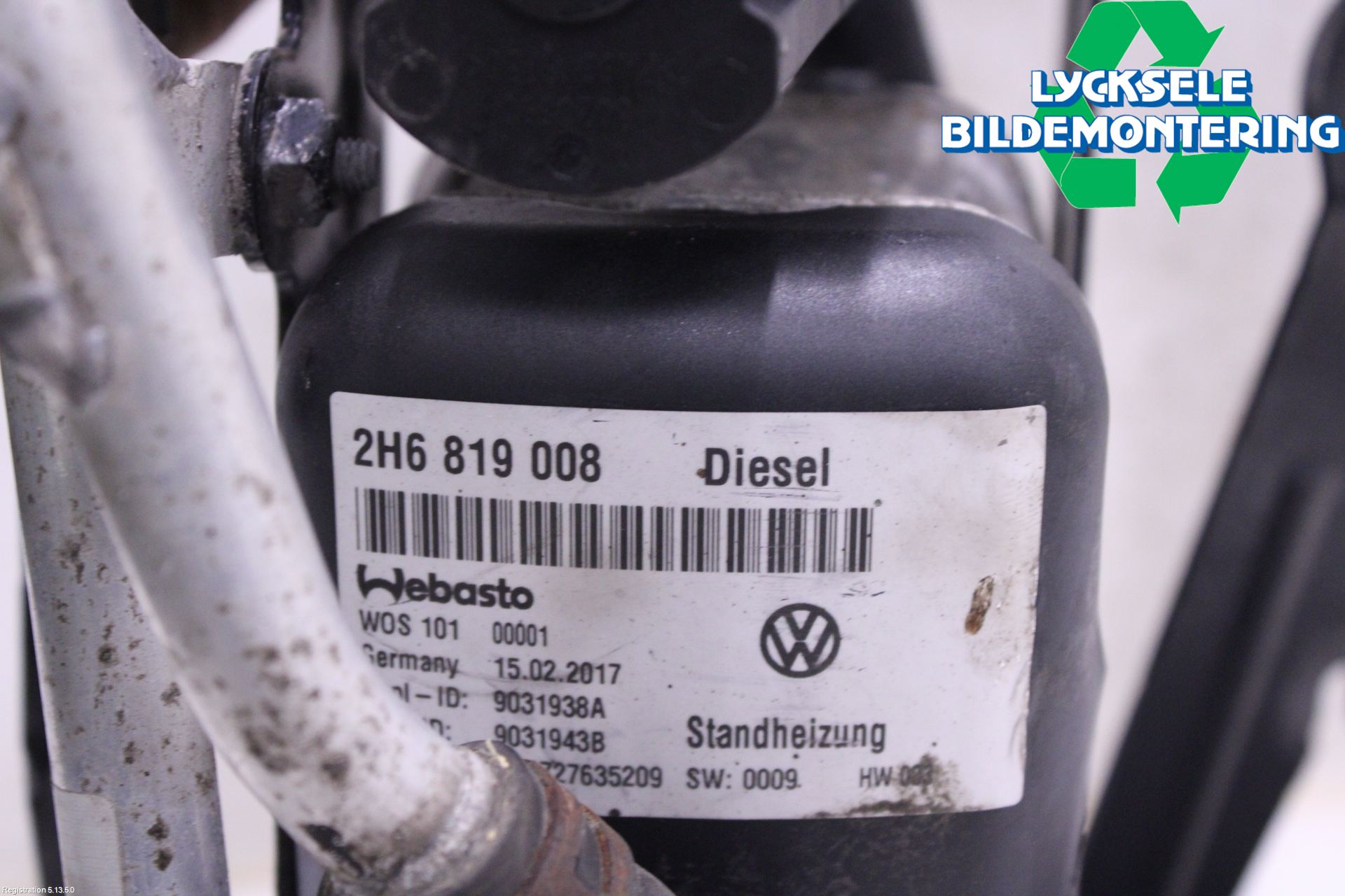 Volkswagen VW AMAROK 2H 10-22 Dieselvärmare