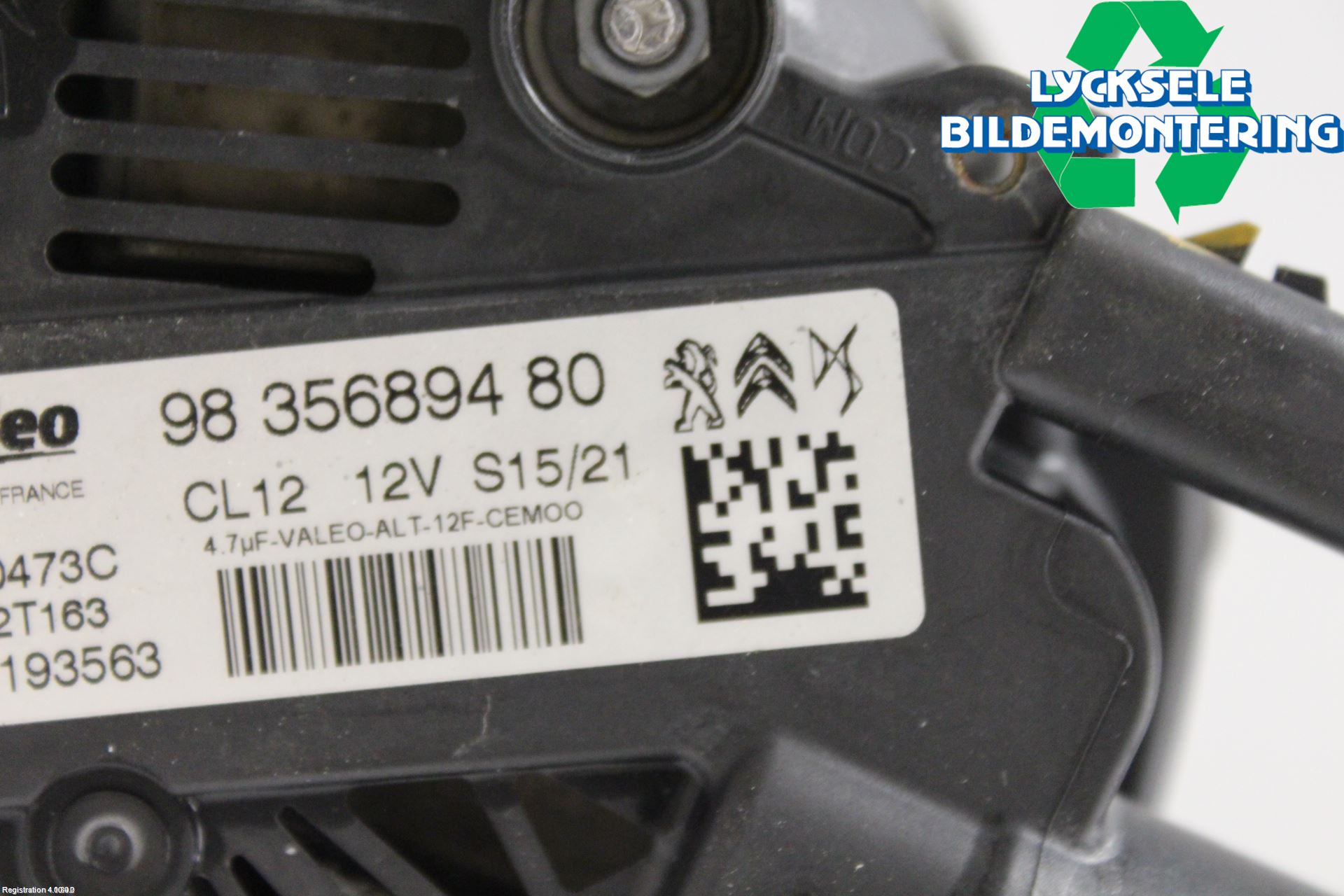 Citroen COTROEN C3 17-24 Generator