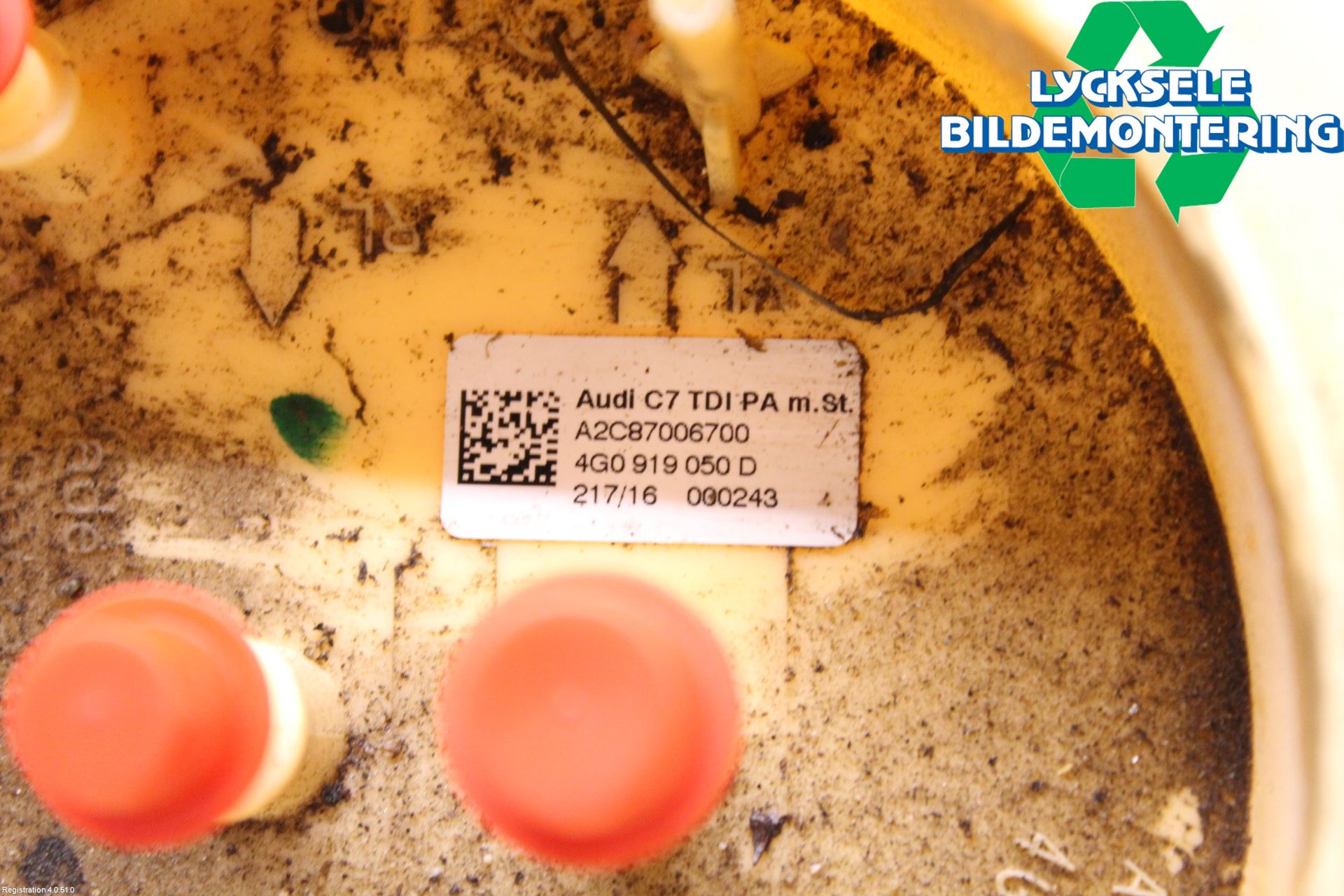 Audi A6/S6 4G 11-18 Bränslepump El