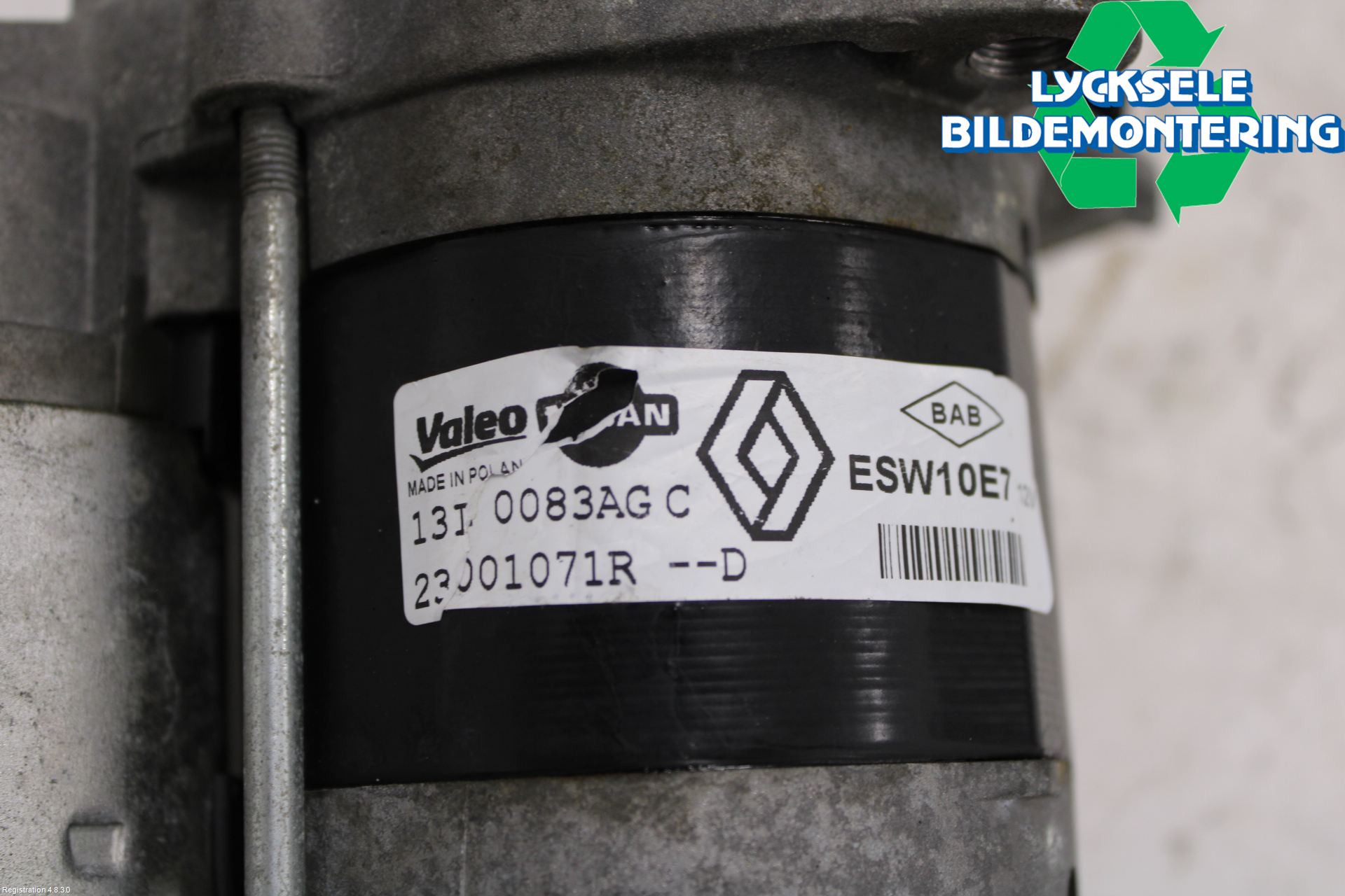 Renault CLIO IV 12-16 Startmotor