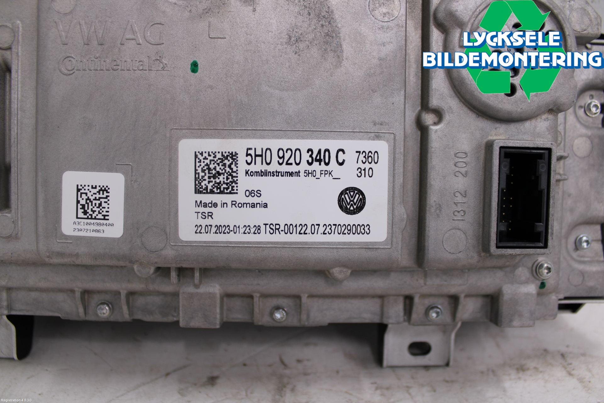 Volkswagen VW GOLF / E-GOLF VIII 20- Instrument Komb