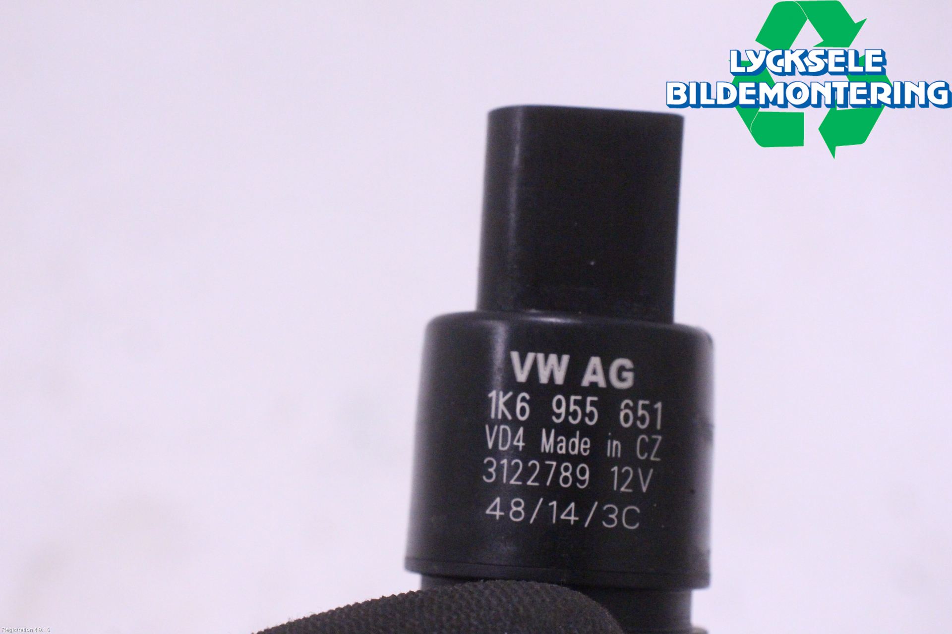 Volkswagen VW PASSAT 15-19 Spolarpump Vindruta