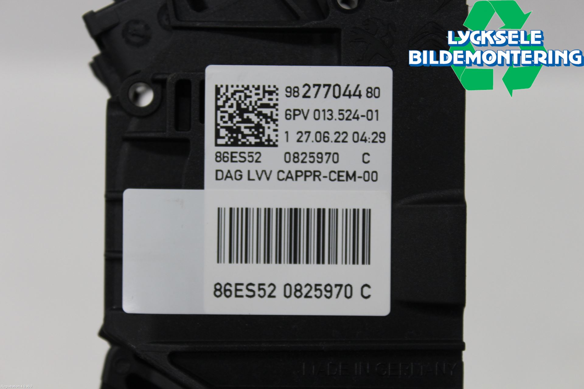 Citroen C4/E-C4 C4X/E-C4X III 21- Gaspedal