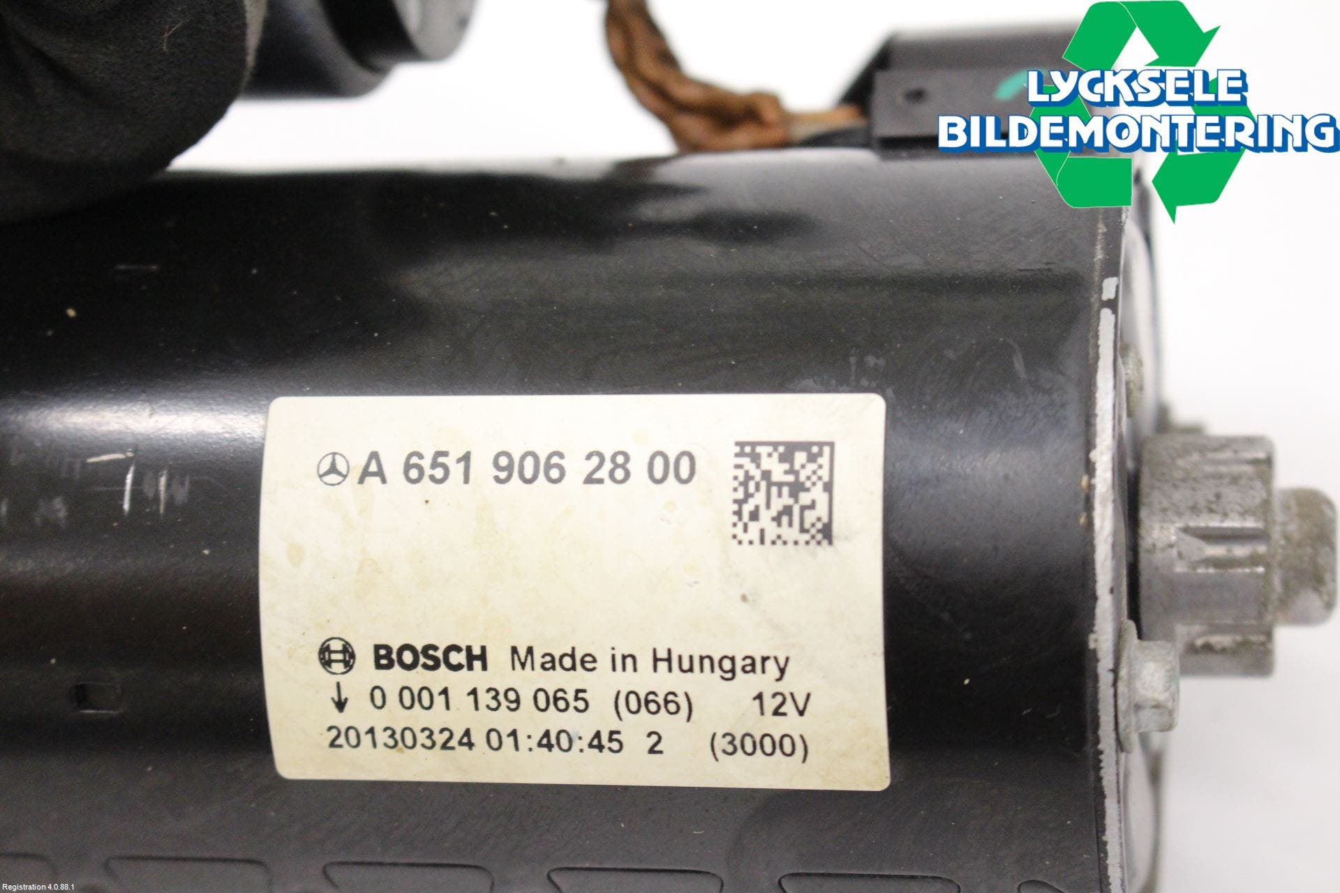 Mercedes-Benz MB GLK-KLASS (X204) 08-16 Startmotor Diesel