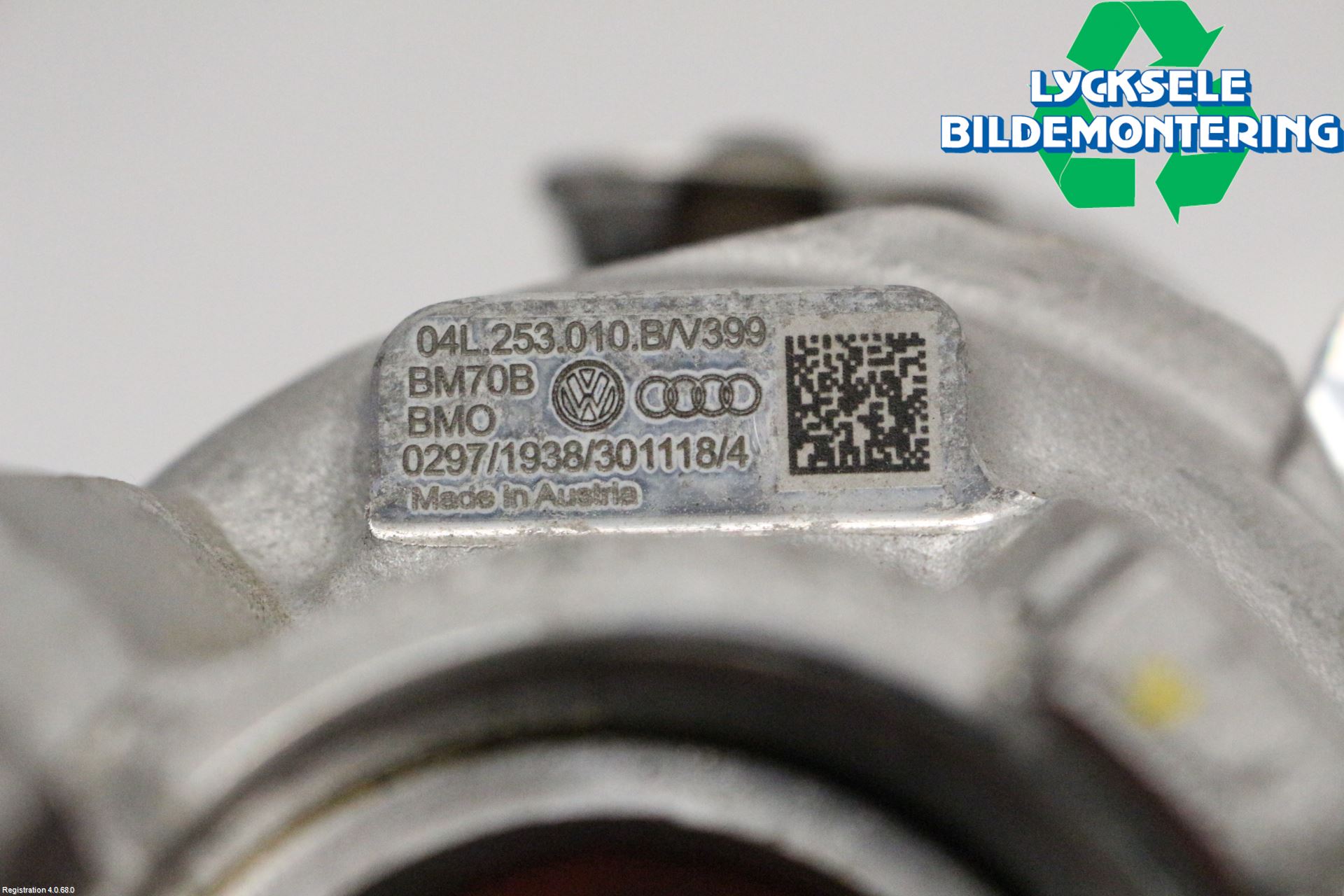 Volkswagen VW GOLF / E-GOLF VII 13-20 Turboaggregat