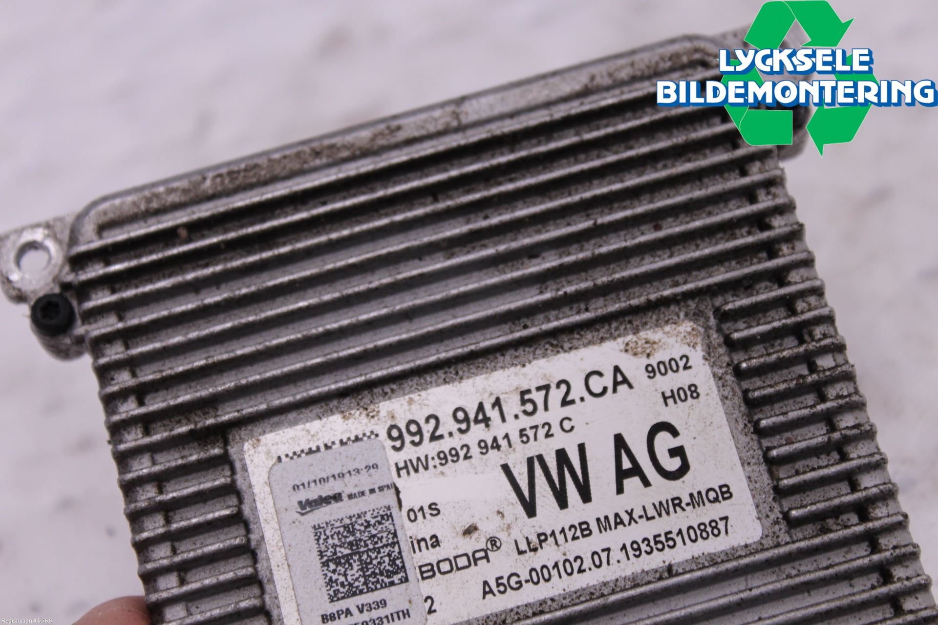 Volkswagen VW PASSAT 20-24 Styrenhet Strålkastare