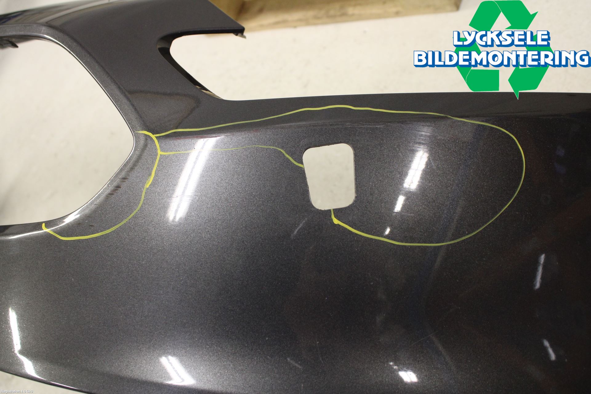 Ford GALAXY 16- Stötfångarbeklädnad Fram